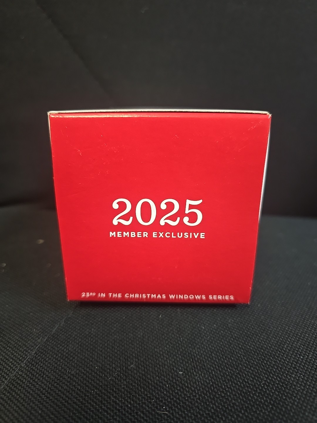 2025 Hallmark CHRISTMAS WINDOW #23 KOC Exclusive Keepsake Ornament