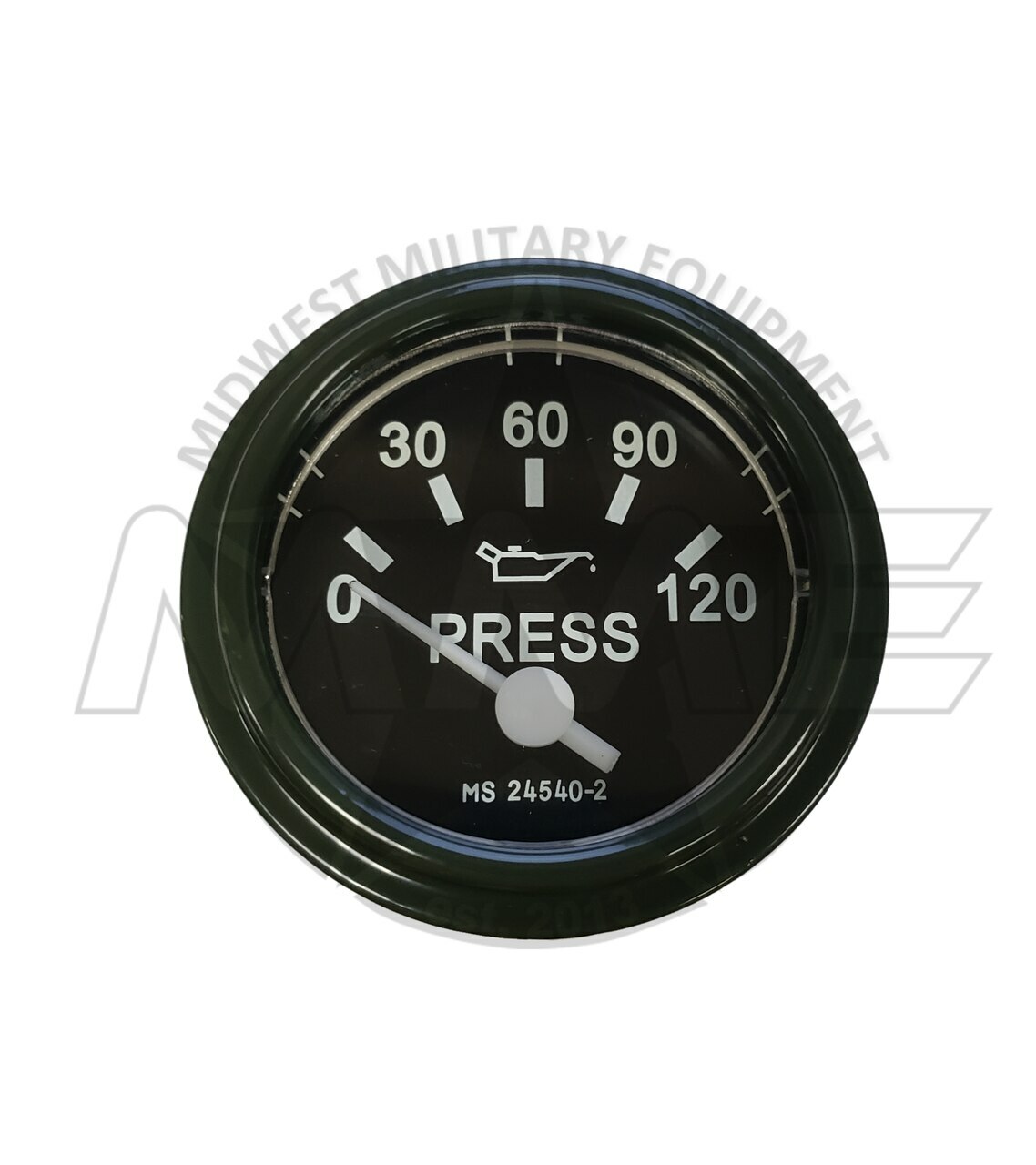 Replacement Oil Gauge 120PSI MS24540-2 M-Series Military Truck HMMWV M35 M939