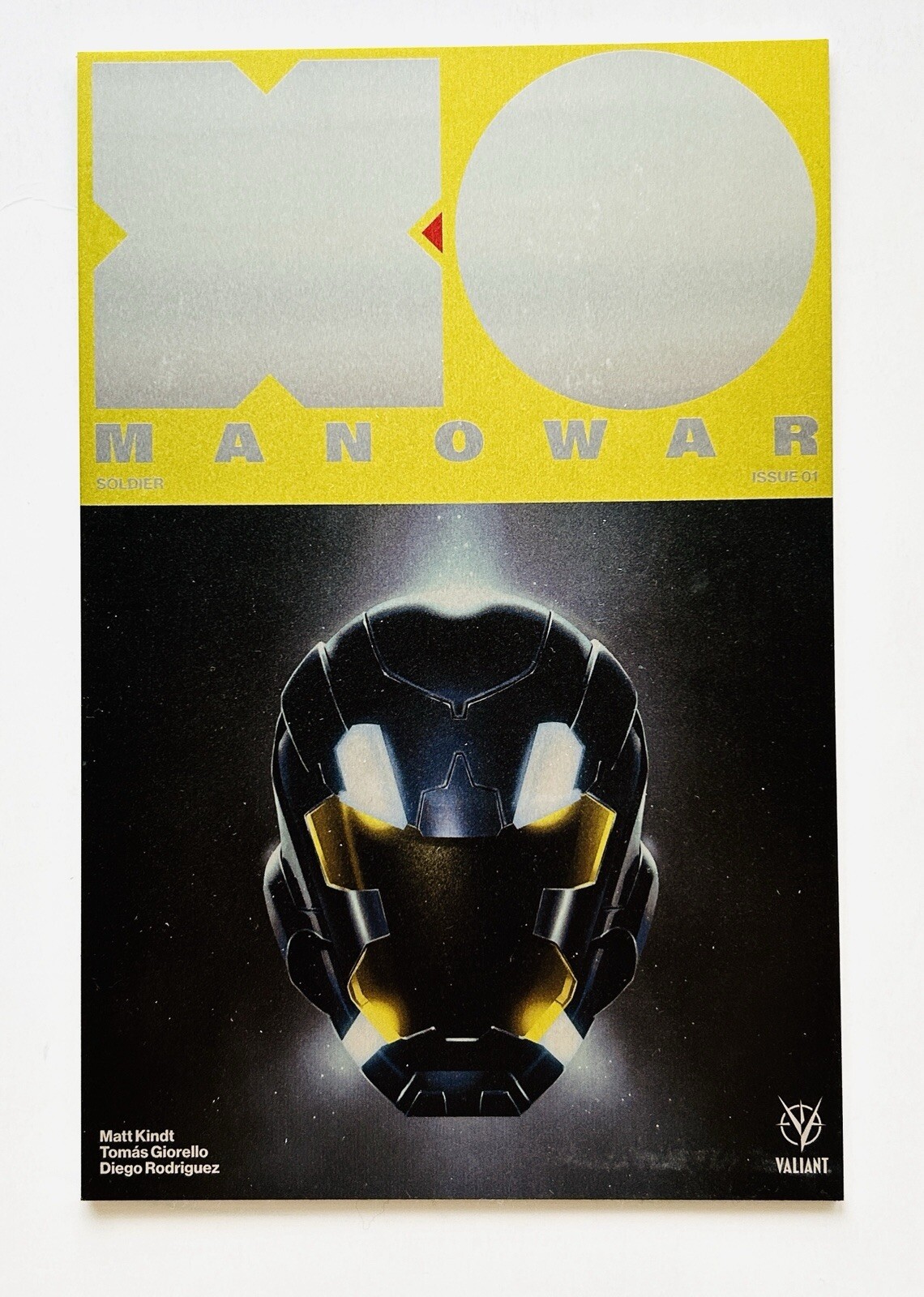 X-O Manowar 1 Brushed Metal Variant 1:500 NM 2017 Valiant See Description