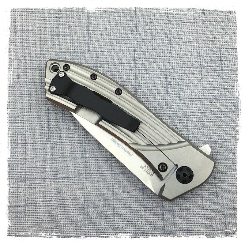 Black Titanium Pocket Clip Made for Zero Tolerance ZT0801Knife