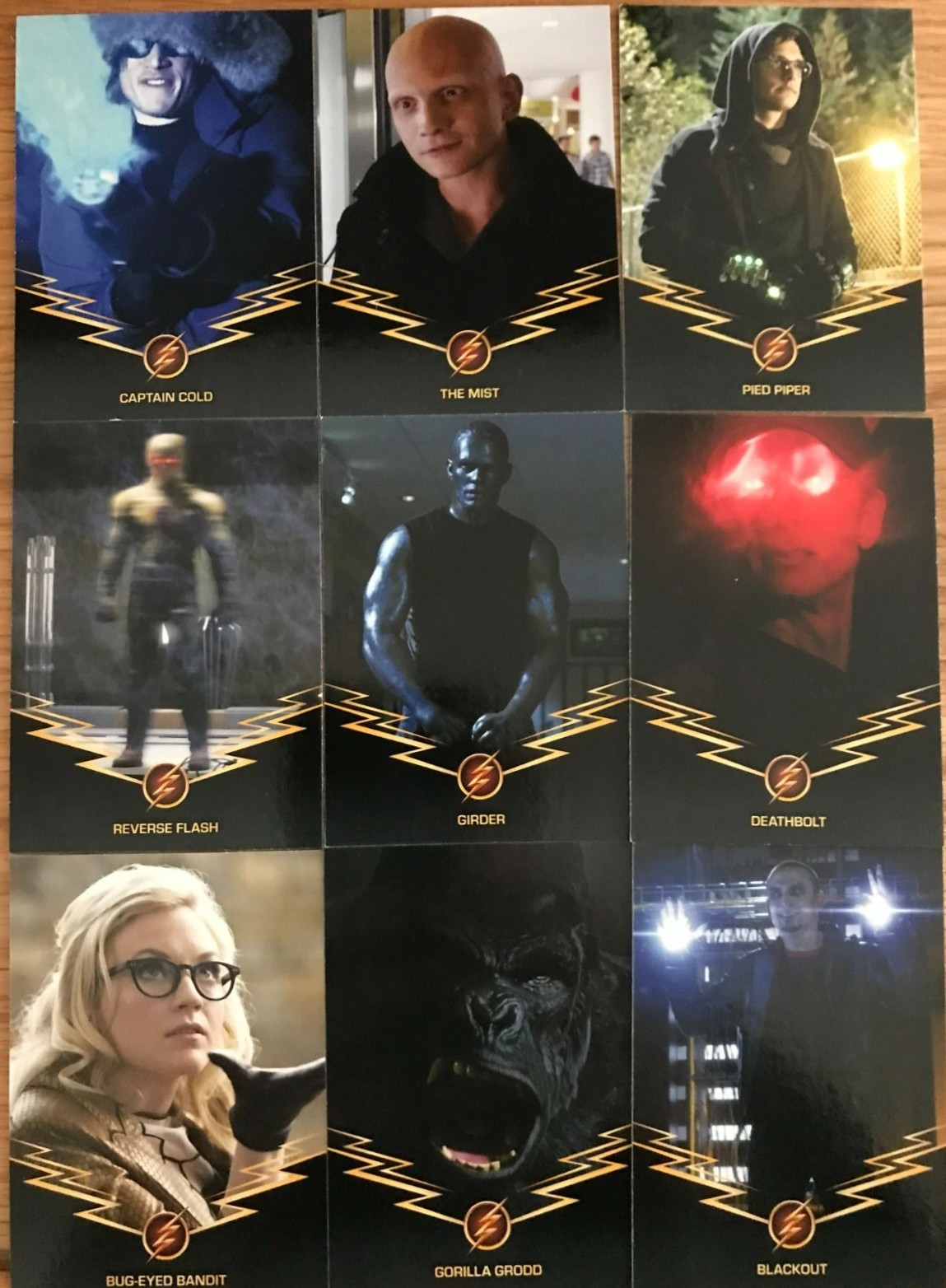 Cryptozoic The Flash Series 1 Rogues Chase Card Set