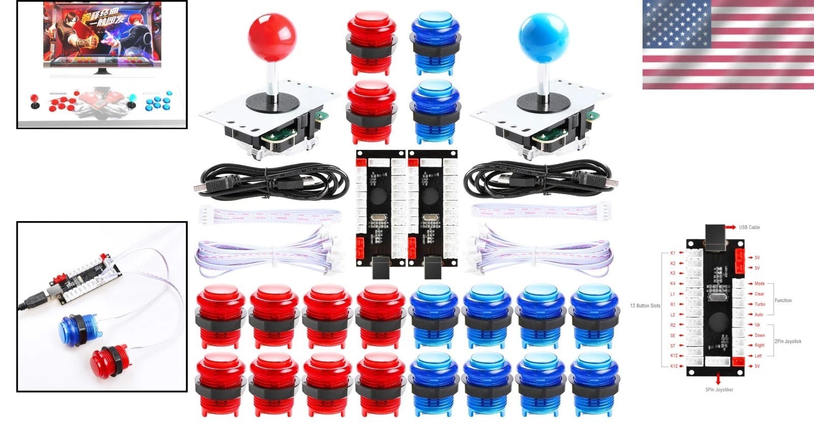 Arcade DIY Accessories – Easy Installation