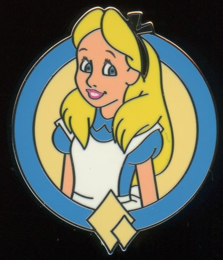 Alice in Wonderland Enchanted Ensemble Set 1 Mystery Disney Pin 184286