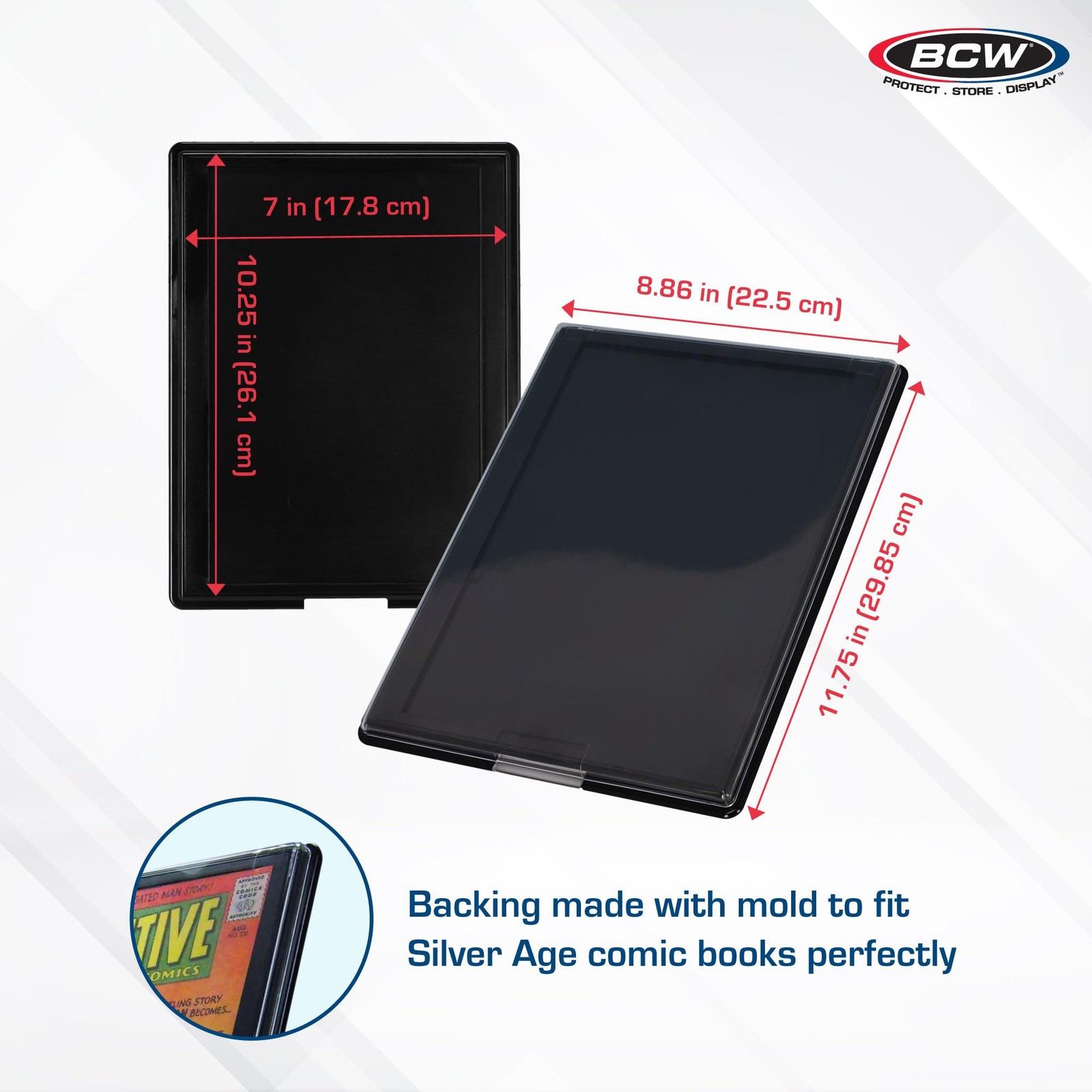 BCW Comic Book Showcase Frame – 1 Pack | Current/Modern Age 1 Pack, Current