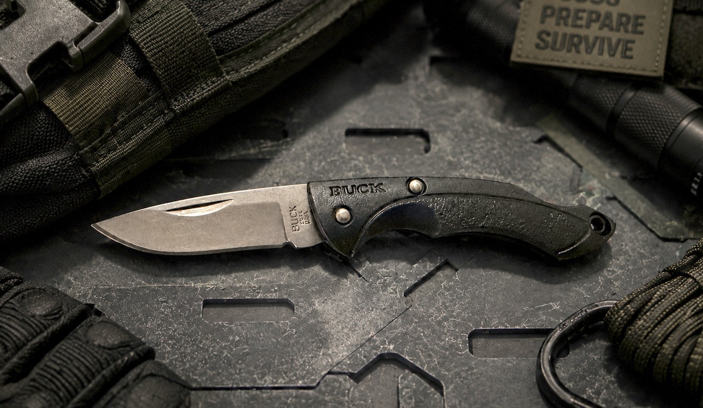 BUCK 283 Nano Bantam small Lockback folding knife 420HC Made in USA