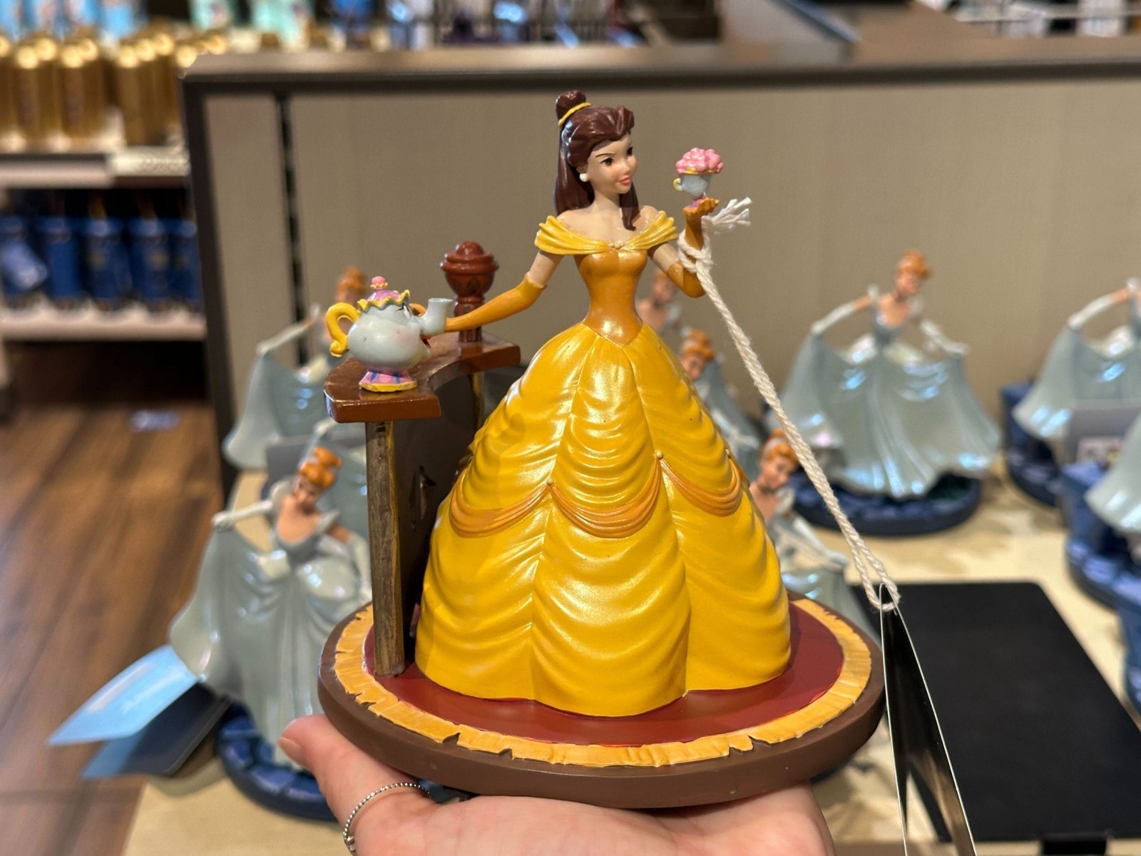 Disney Parks 2026 Beauty and the Beast Belle Figurine Statue 6″ New