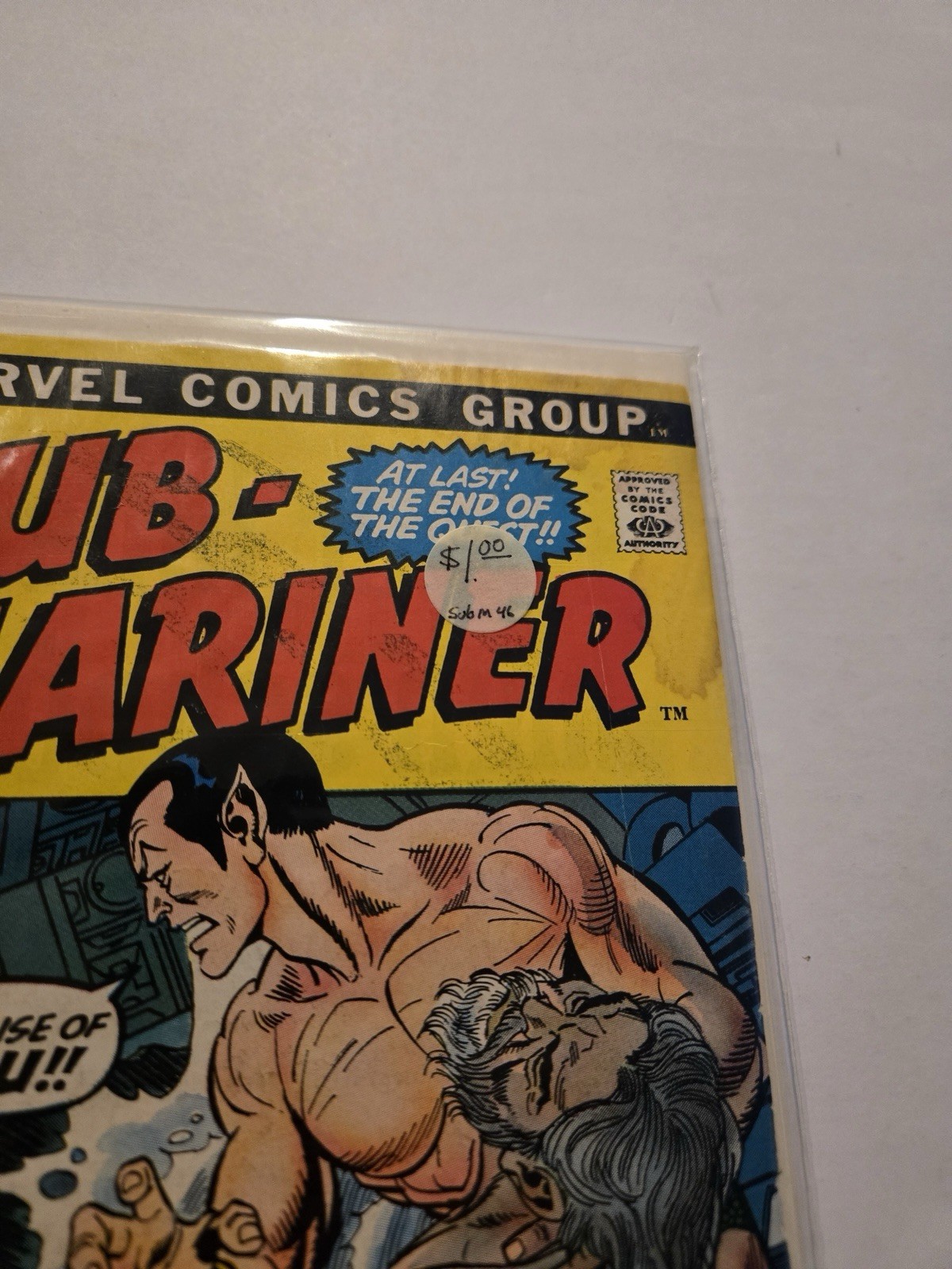 Sub-Mariner #46 Stingray Appearance Frank Giacoia Frank Ray Gil Kane 1972 Comic