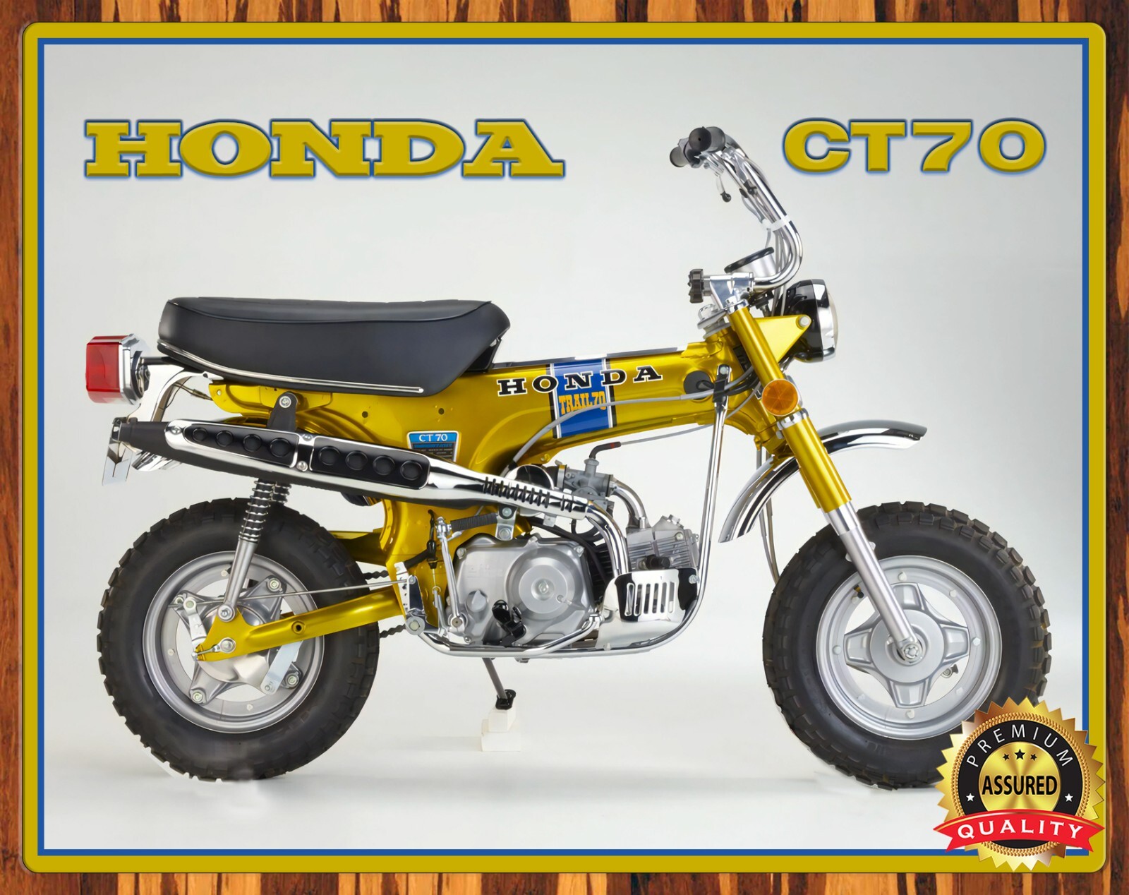 1972 Honda CT70 – Trail – Metal Sign 11 x 14