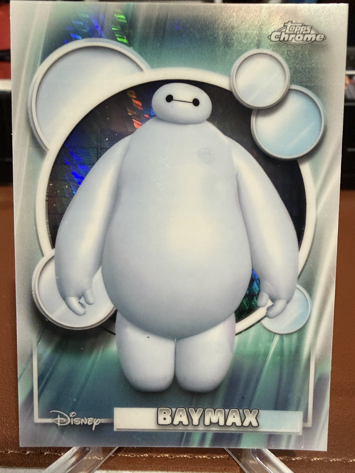 2026 Disney Topps Chrome Baymax Prism Refractor #143 Big Hero 6