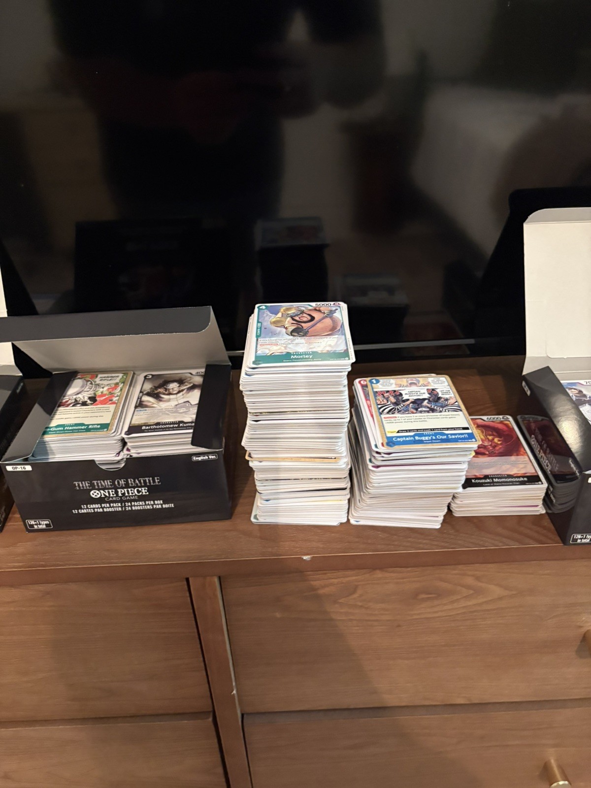 2000+ One Piece TCG OP-16 and Op-15 Common-Rare Foil-Don-Event Bulk Card Set