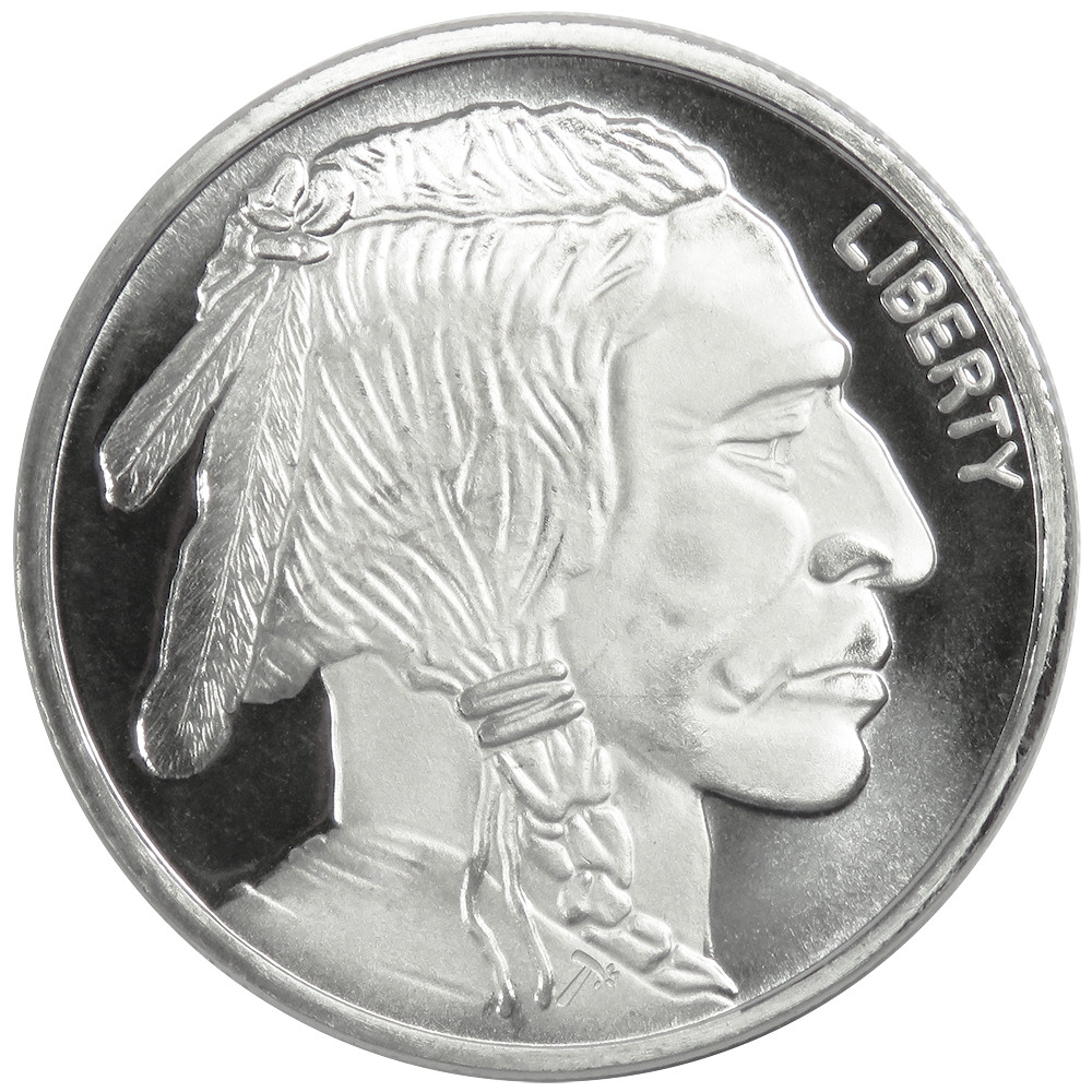 1 Troy oz Buffalo .999 Fine Silver Round – Promotion