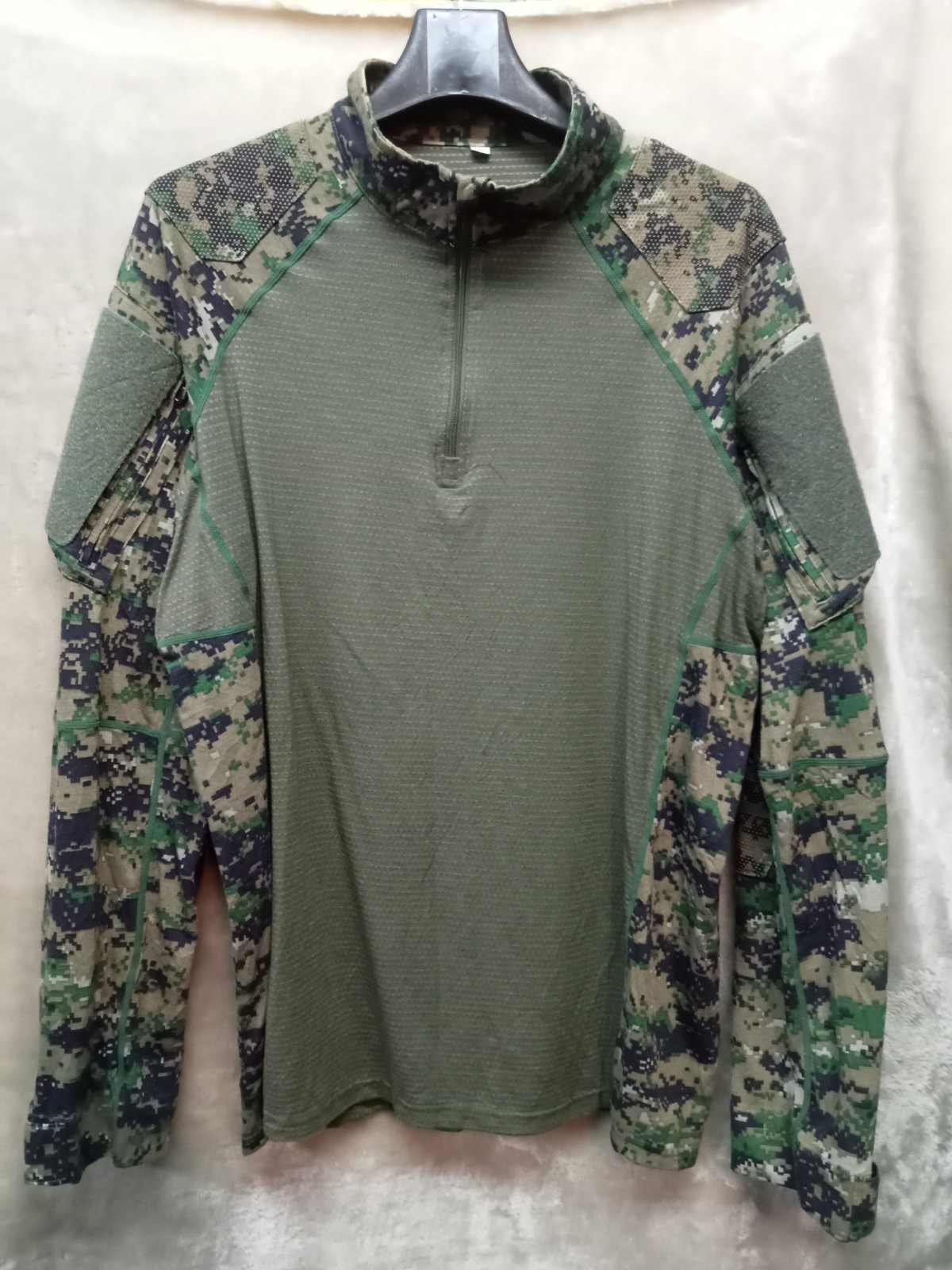 South Korea Army ROK Special Forces Doksa Digital Camo Combat Shirt Size 110