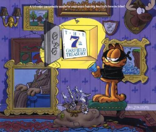 The 7th Garfield Treasury – Paperback By Davis, Jim – GOOD