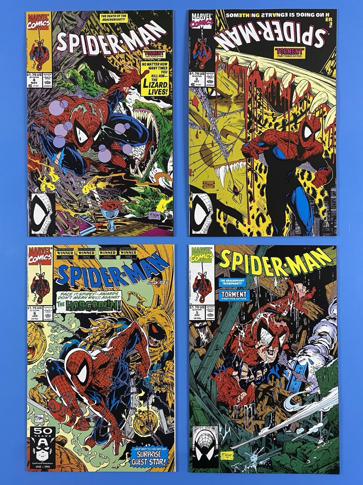 Spider-man #1-37 Marvel (1990) McFarlane Complete Full Run NM/NM+ Lot Of (37)🔥