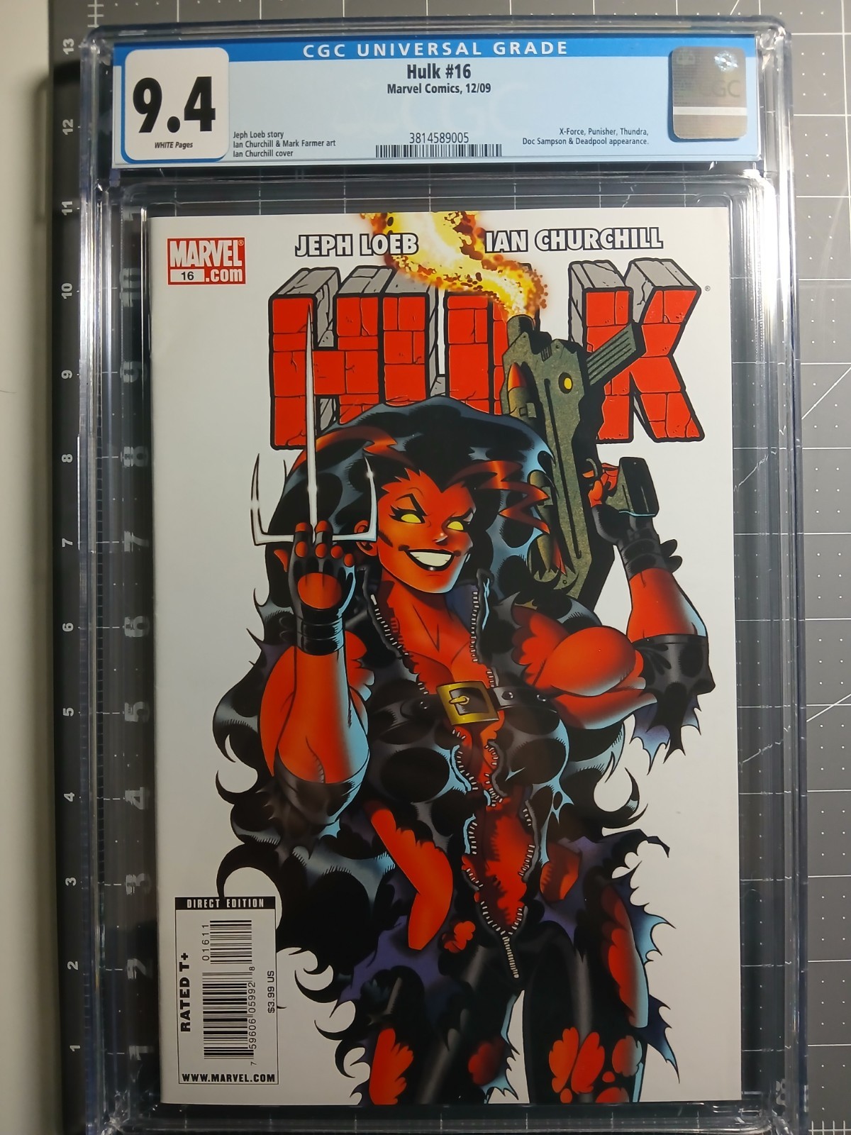 HULK # 16 Red She-Hulk First Appearance.