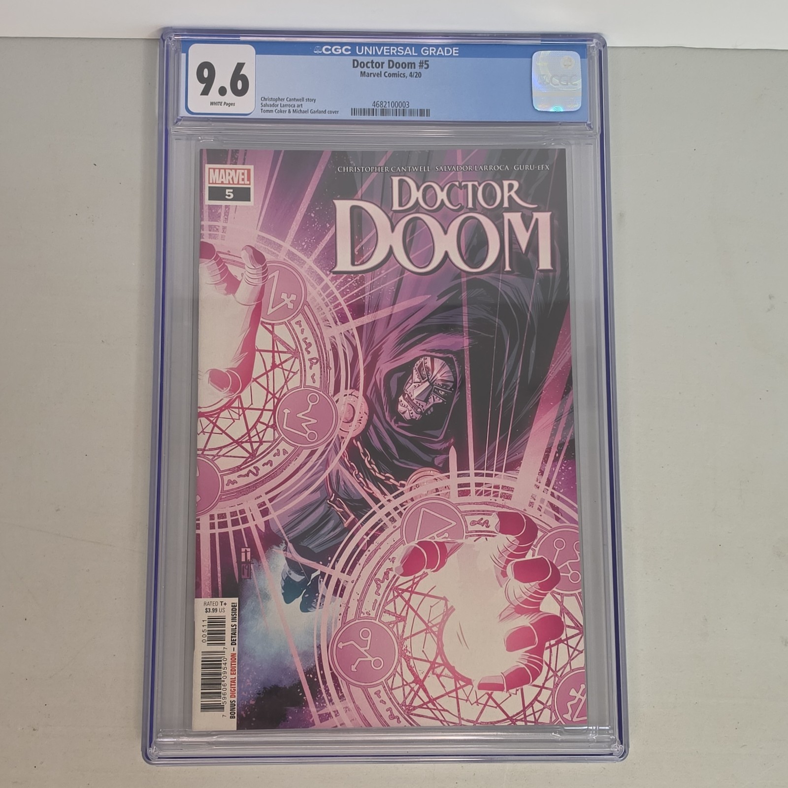 Doctor Doom #5 CGC 9.6 (2020) – Tomm Coker & Michael Garland Slab New Pink