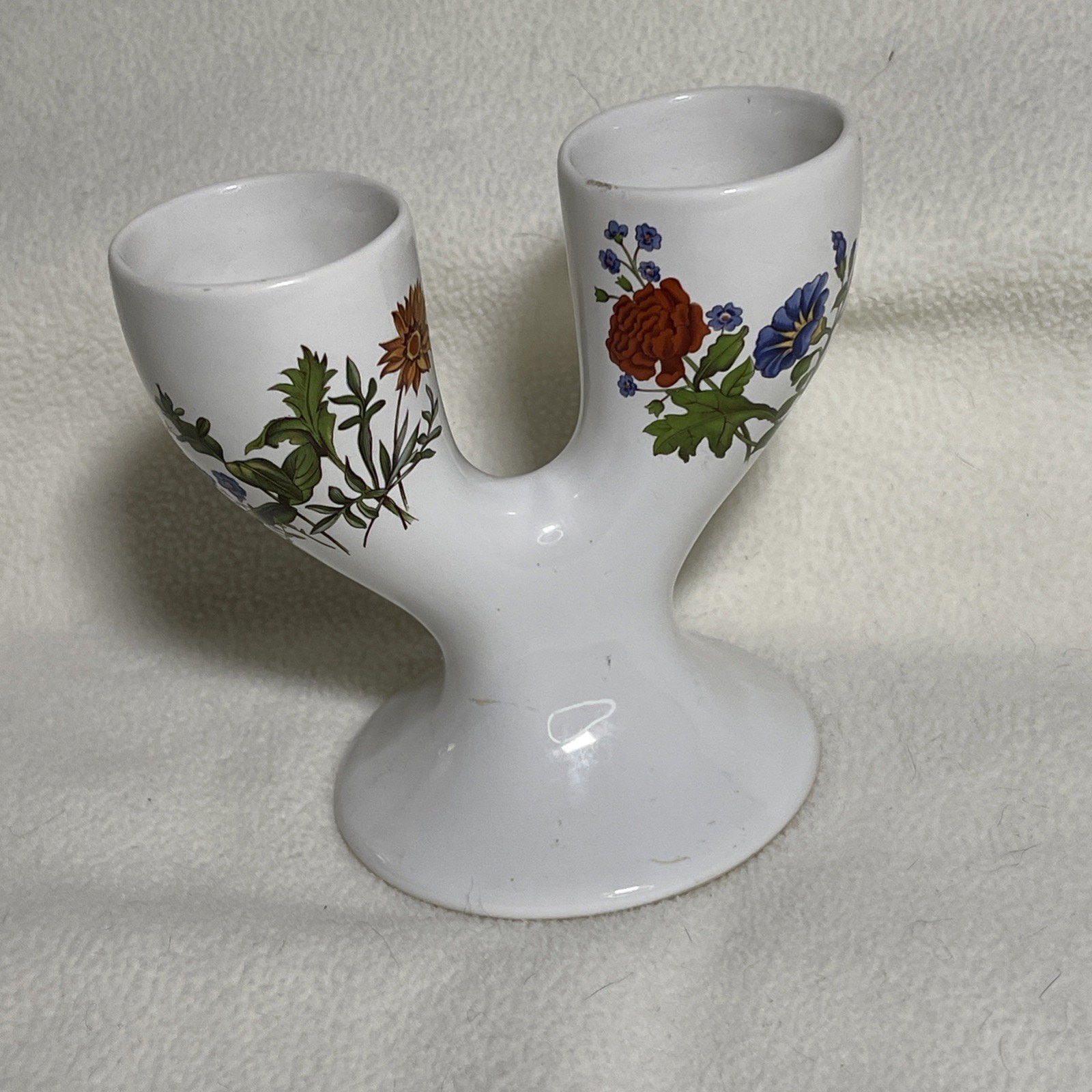 Ireland Two Holder Egg Cup, Multicolor Flowers