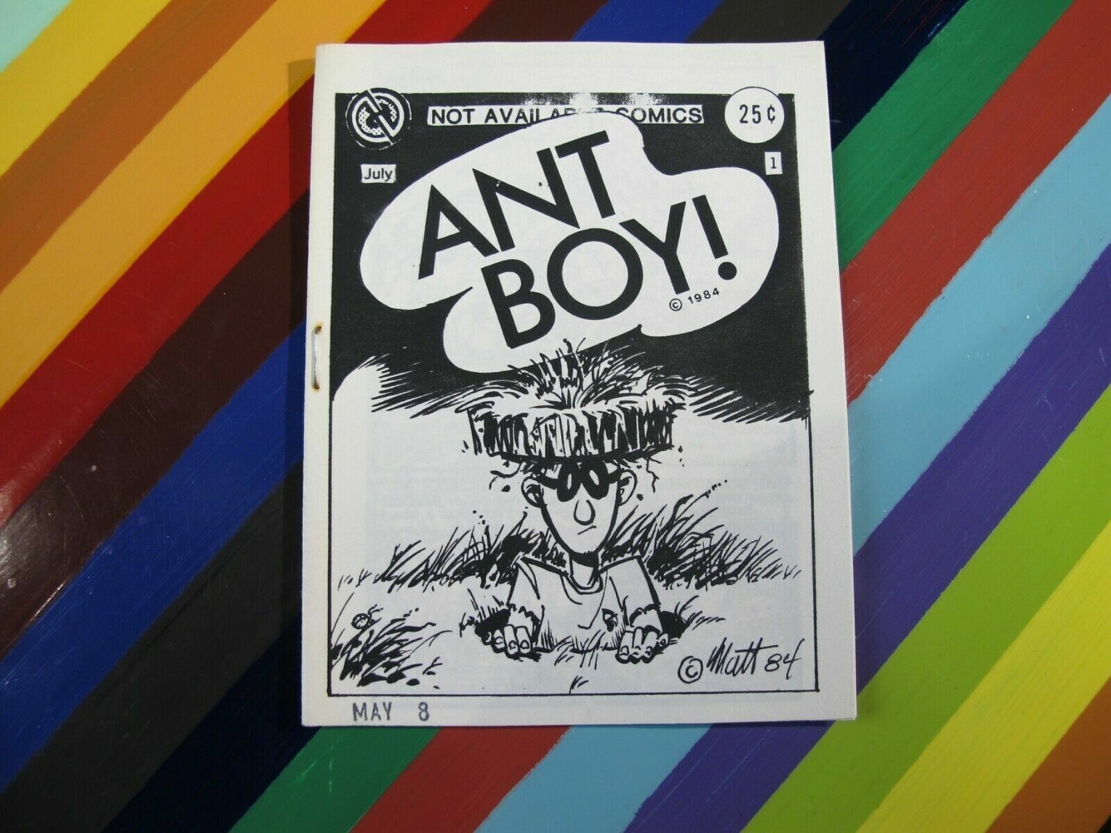 vtg underground comic comix 1984 Not Available Ant Boy Matt Feazell