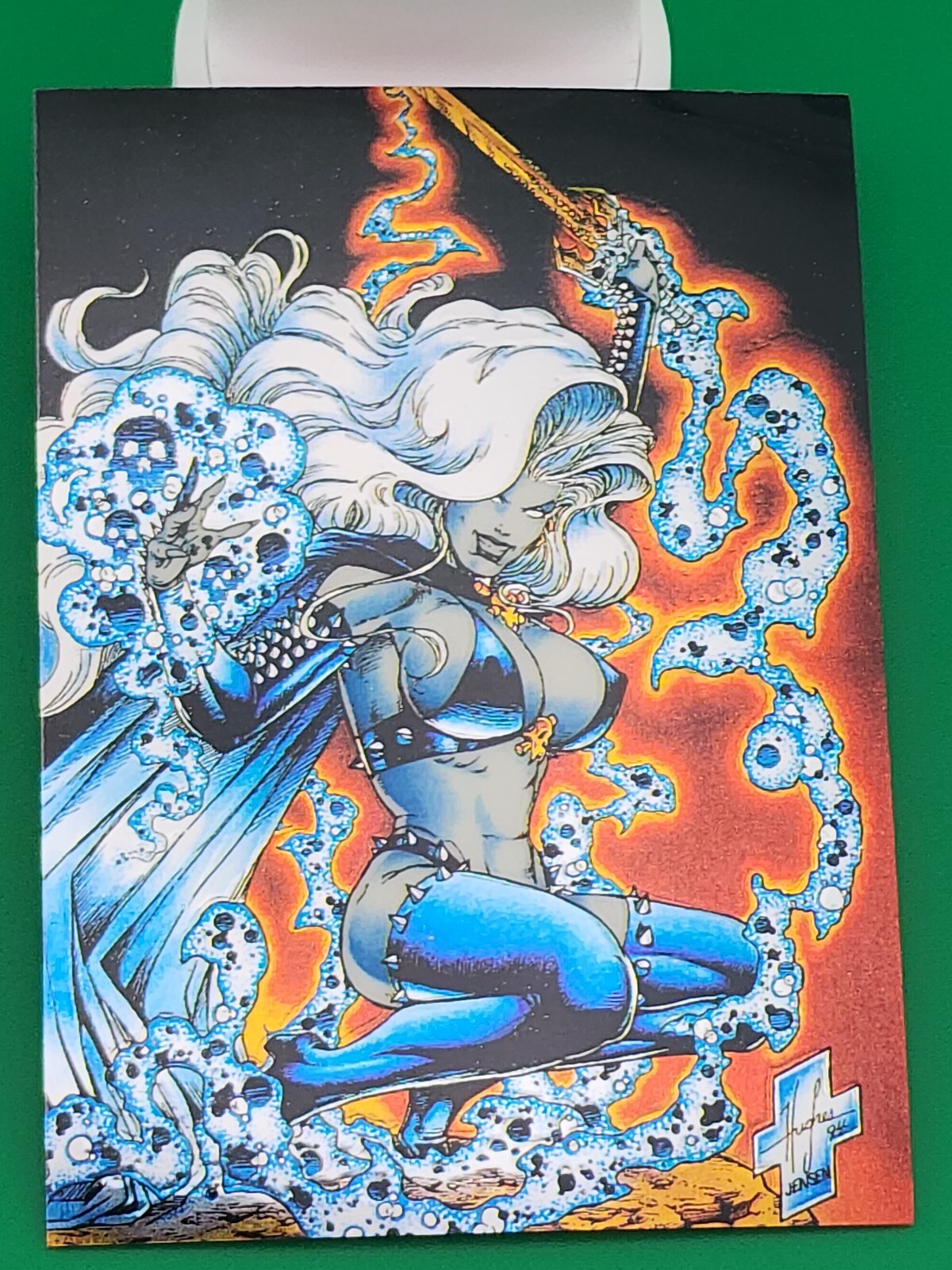 1994 LADY DEATH SERIES 1 ALL CHROMIUM CARDS (PICK A CARD & COMPLETE YOUR SET)