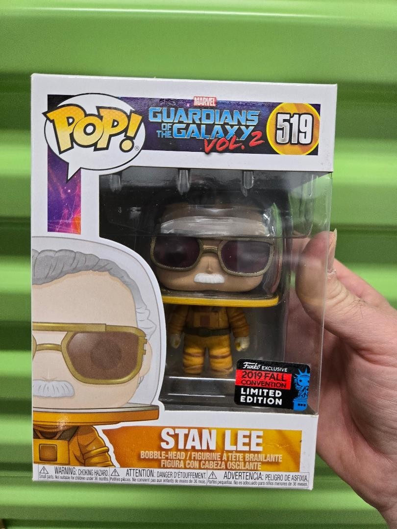 Funko Pop! Guardians of the Galaxy – Stan Lee (Astronaut) 2019 NYCC Con Exc