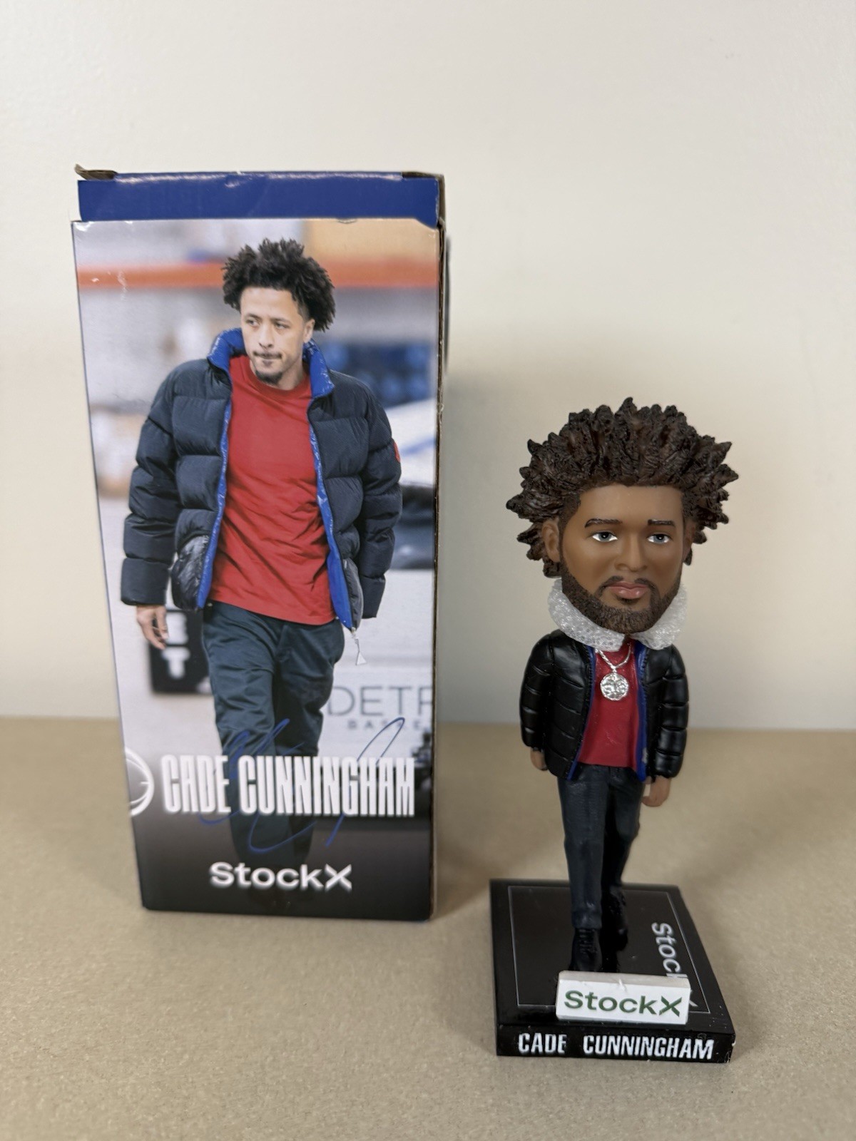 Cade Cunningham Bobblehead Detroit Pistons StockX Street Clothes SGA 3/15/25