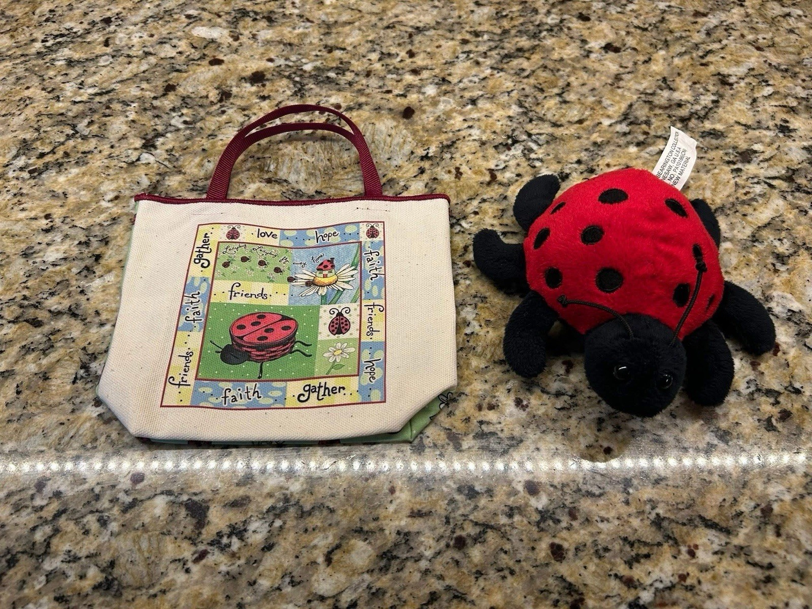 EEUC longaberger ladybug mini bag, and Bearington ladybug
