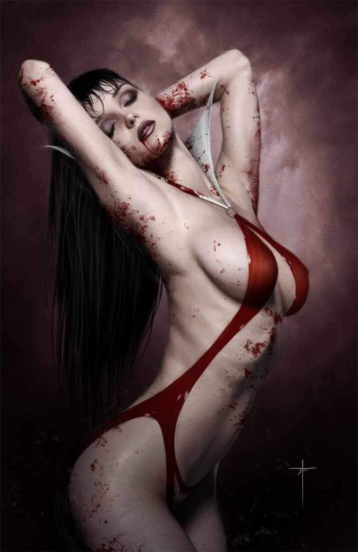 VAMPIRELLA #669 (JAY FERGUSON EXCLUSIVE VIRGIN VARIANT A) COMIC BOOK ~ Dynamite