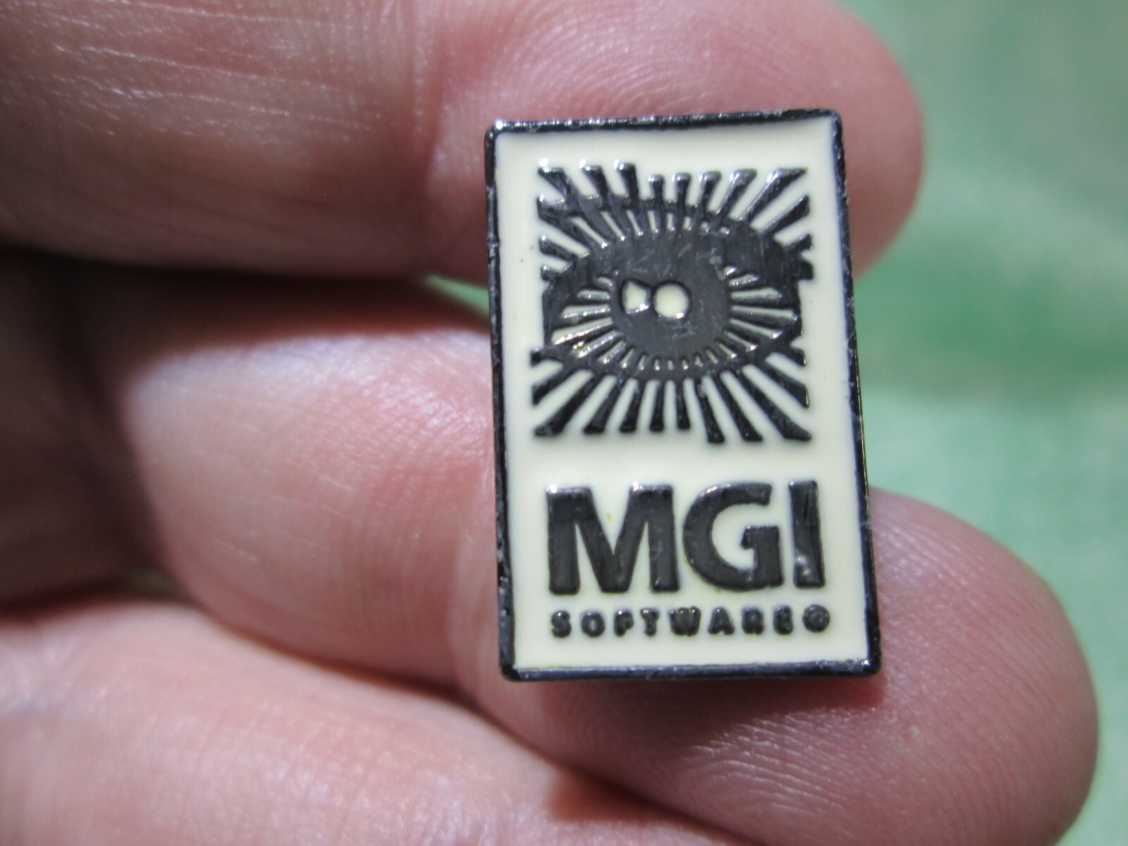 MGI Software Enamel Lapel Pin – Technology Business Advertising -/ 6A