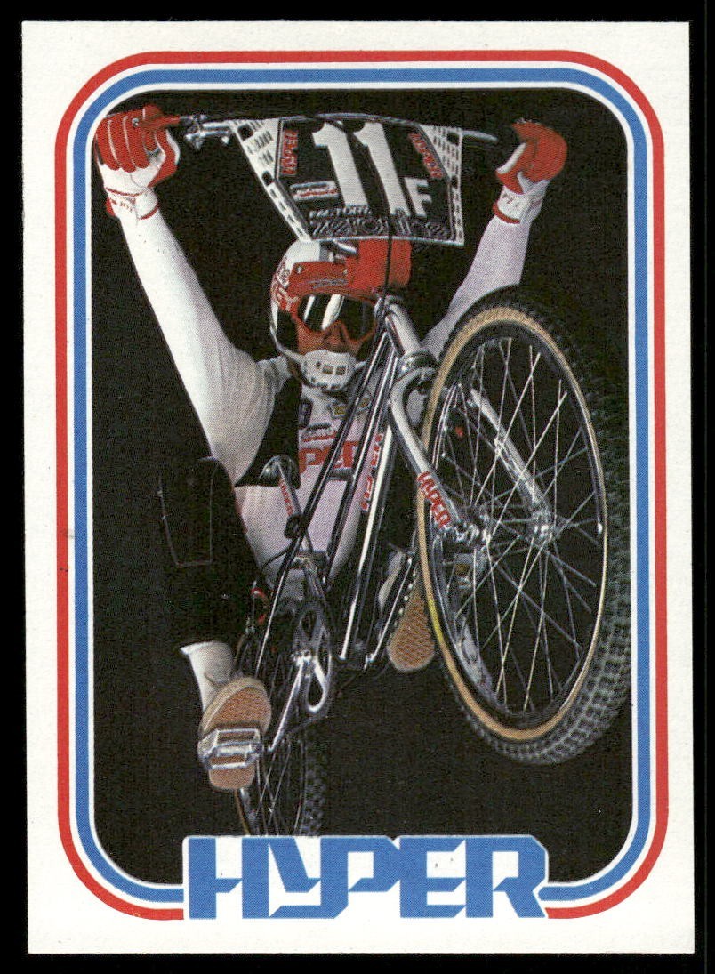 Hyper 1984 BMX Bike Racing Donruss Card #41 (NM)