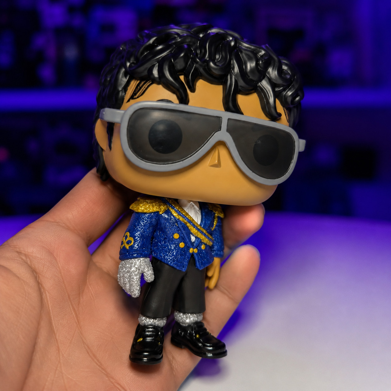 Vinyl Figure Michael Jackson Figure Collectible Toy Gift (no box)