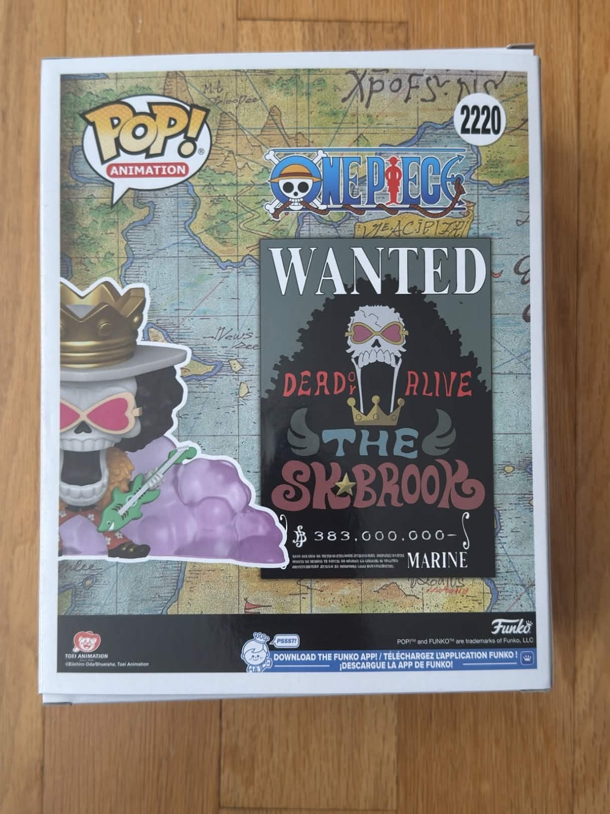 Funko POP! Animation: BROOK (Wanted Poster) #2220 TargetCon Exclusive