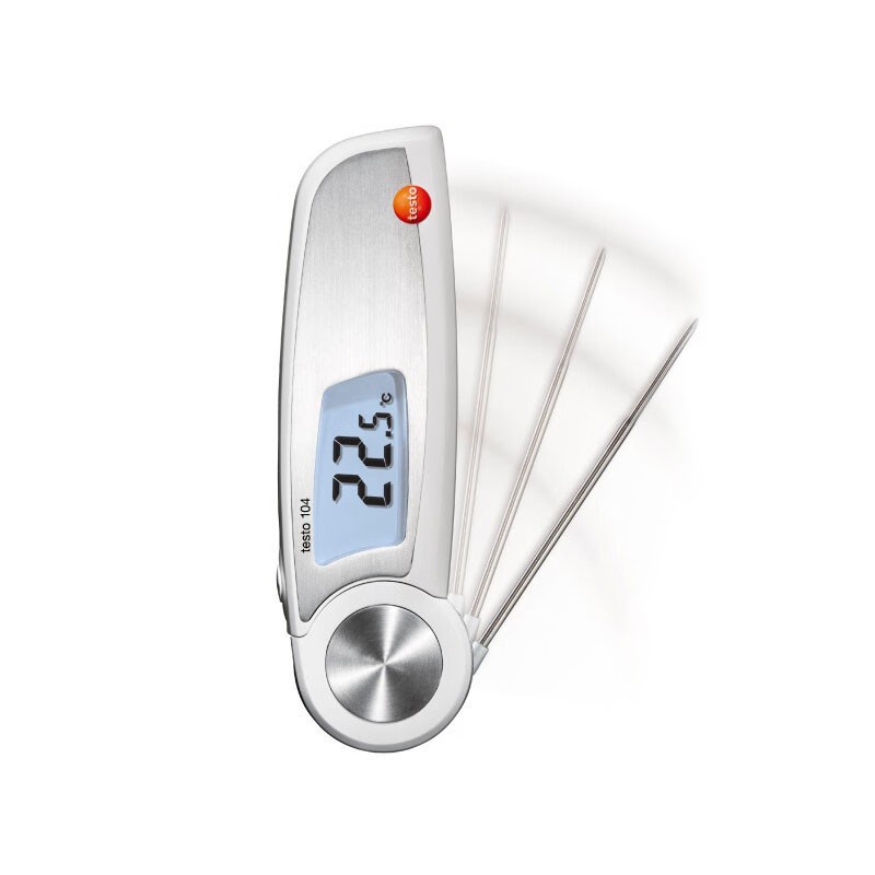 Original Testo104 -50 to 250 Celsius Degree Waterproof Foldable Food Thermometer