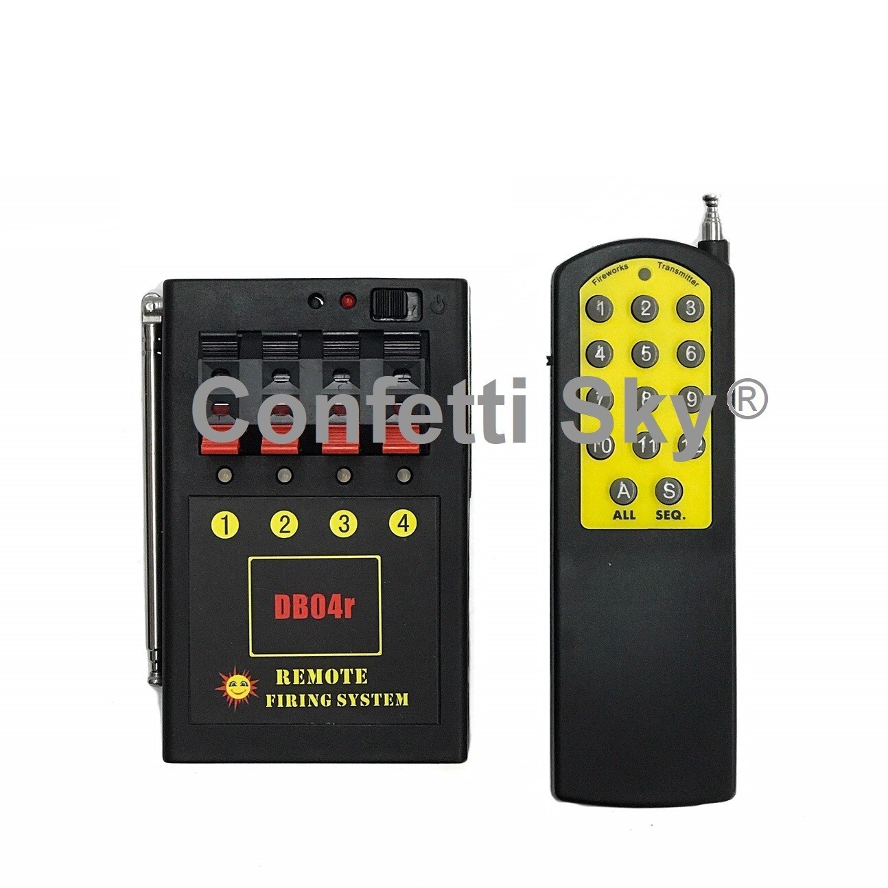 4 cue Wireless Remote FIREWORK FIRING SYSTEM – US STOCK