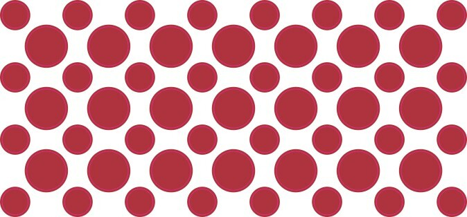 StickerTalk, Red Light Dots LED Color Filters, 0.25in dia, 0.375in dia