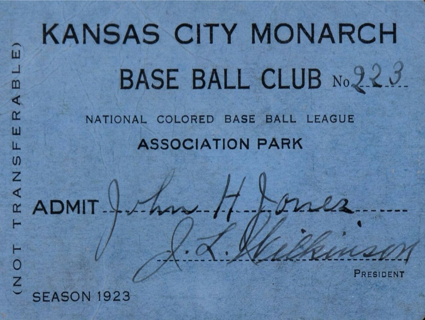 Negro/Colored National Baseball League New Metal Sign: Kansas City Monarchs