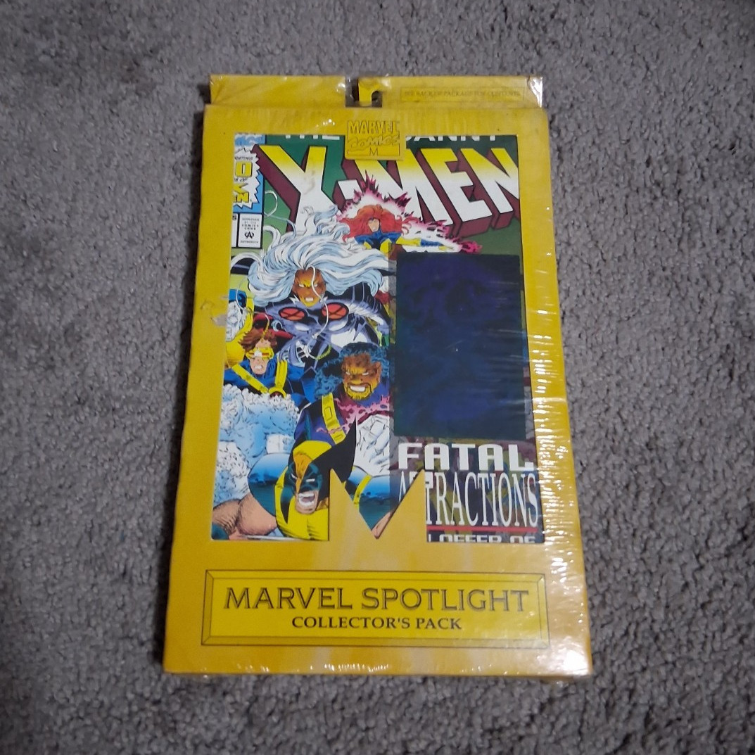 Marvel Comics Spotlight X-Men Fatal Attractions Hologram Pack 1994