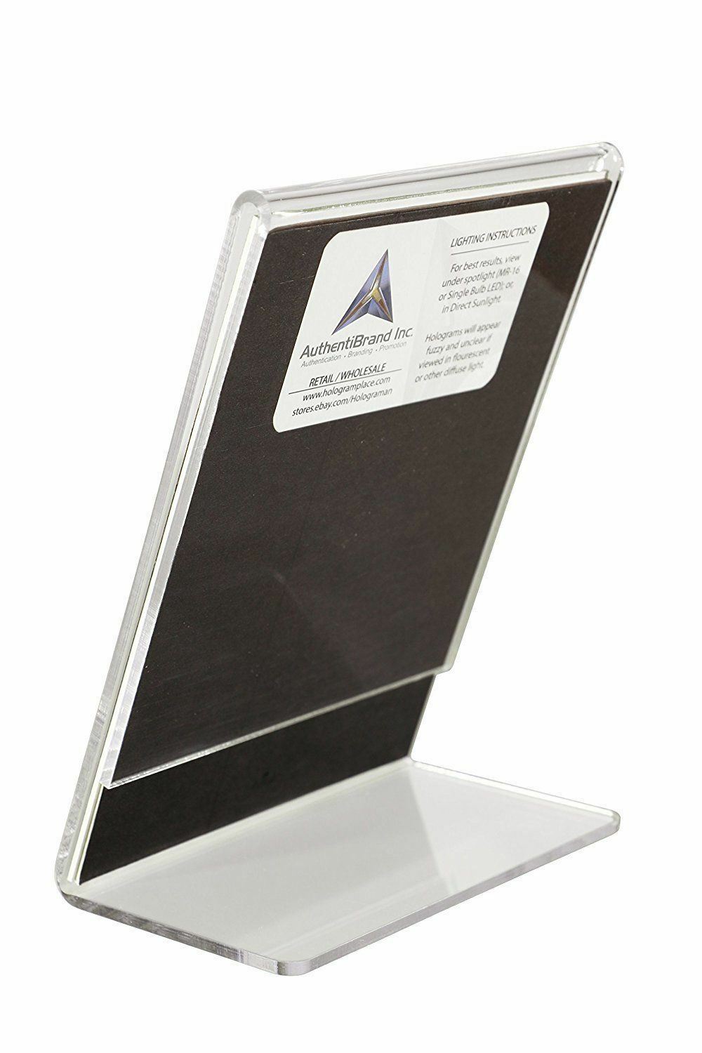DNA Multi-Layer 2D 3D Hologram Picture DeskStand, Collectible Embossed Type Film