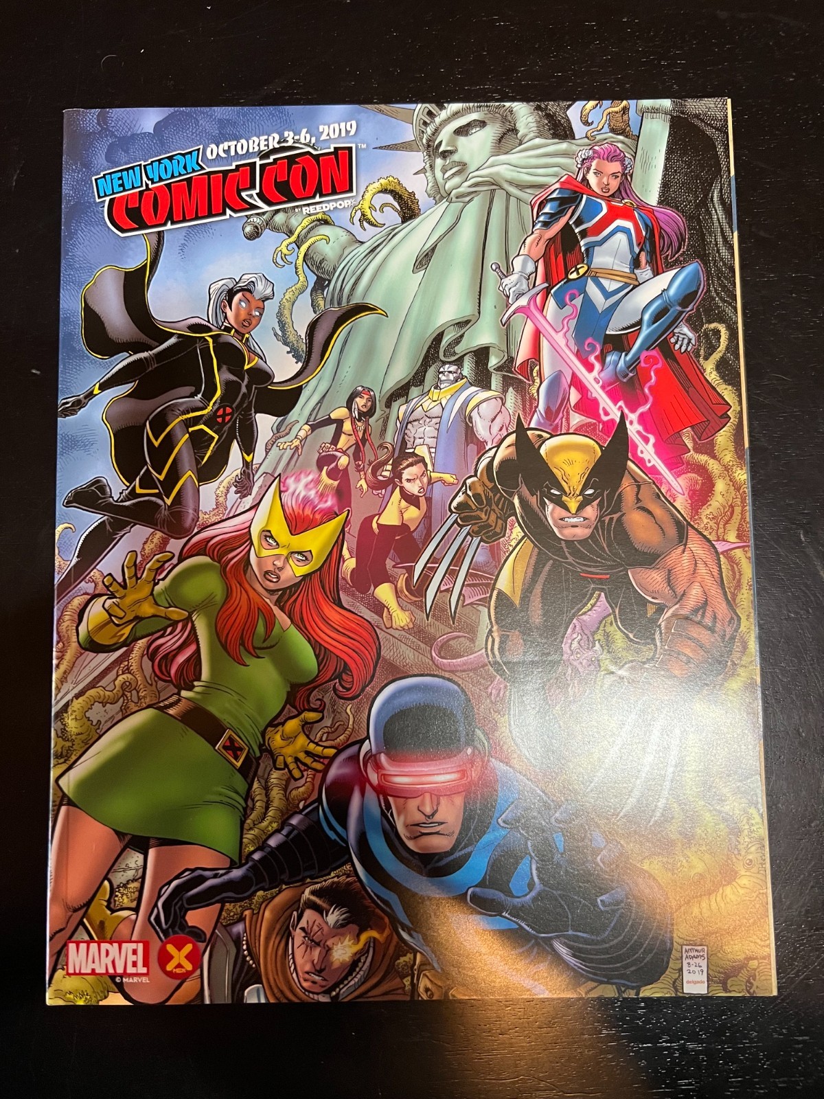 2019 NYCC New York Comic Con Official Event Booklet Program Guide Collectible