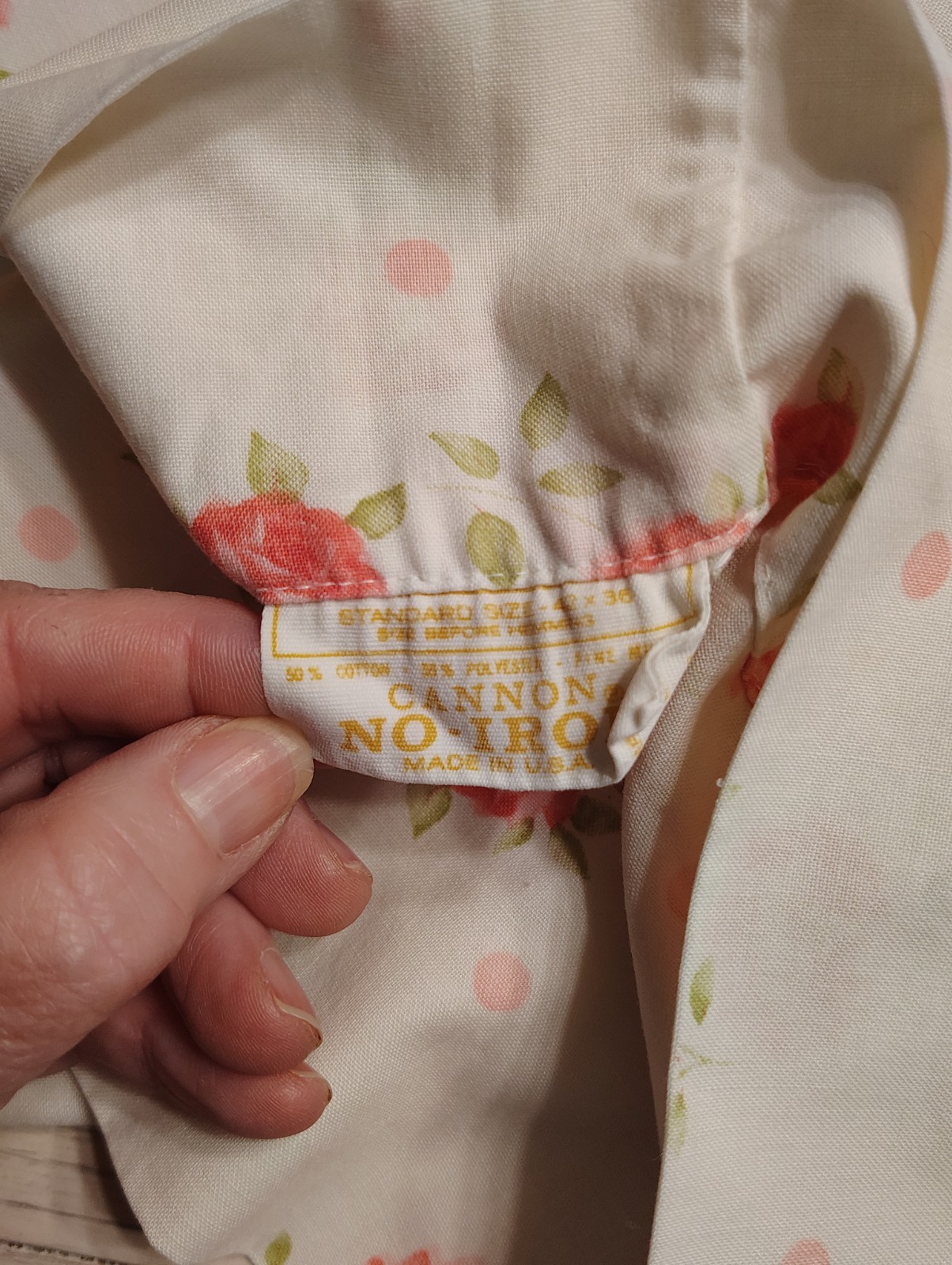 Mixed PINK & White Pillowcases Cottagecore Farmhouse Floral Lace LOT of 5