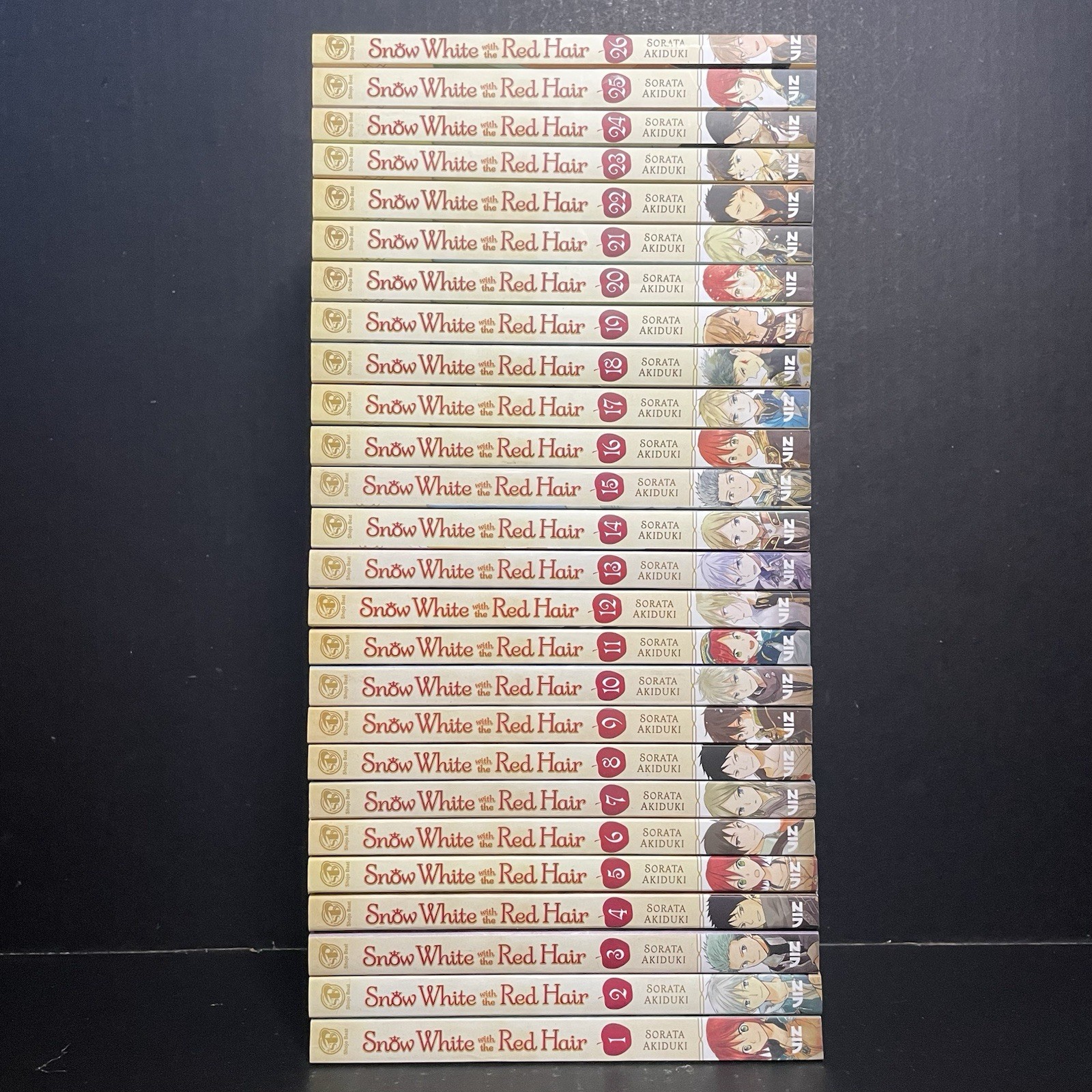 Snow White with the Red Hair Manga Volumes 1-26 English Brand New US Authentic