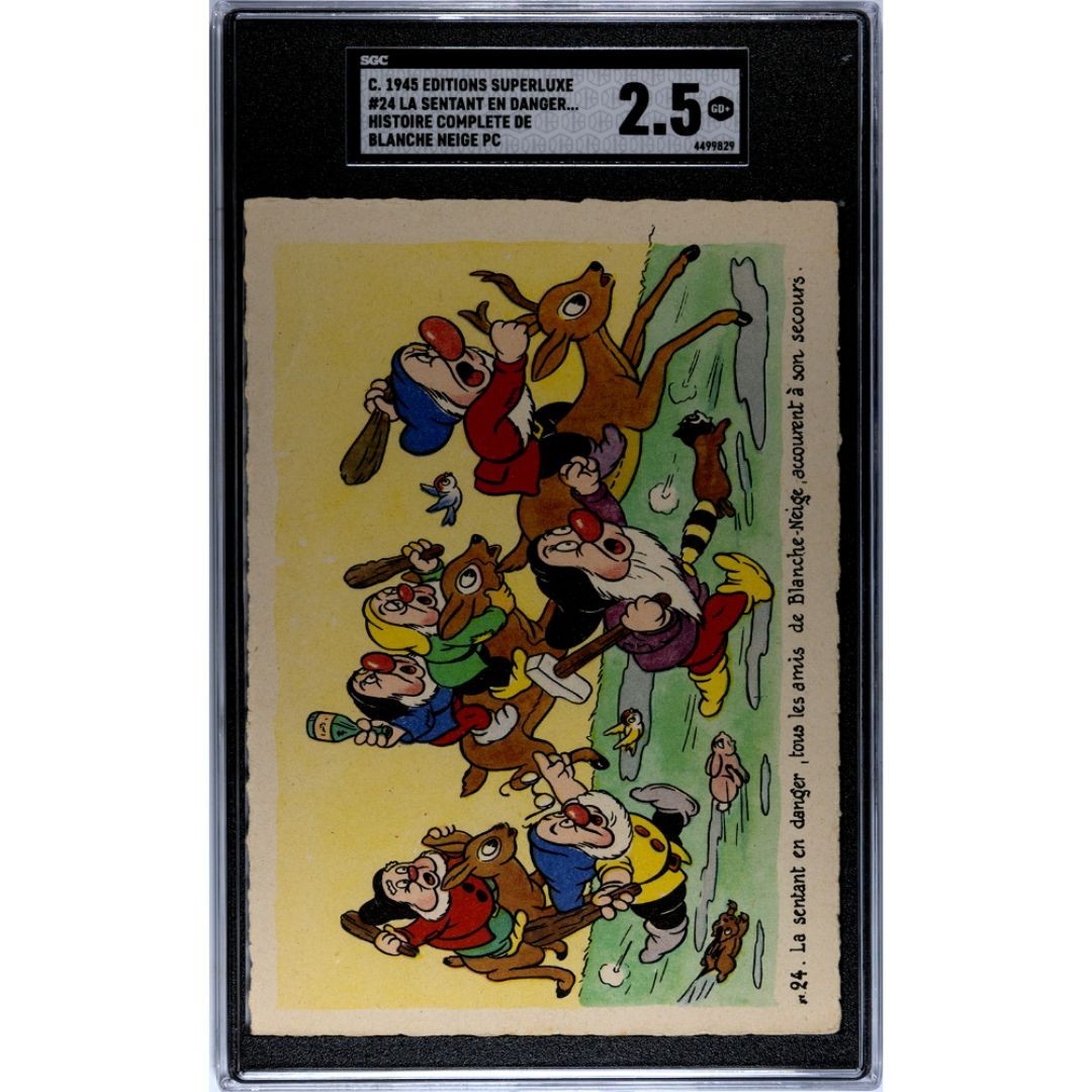 C. 1945 Editions Superluxe #24 Seven Dwarfs & Forest Animals POP 1 SGC 3 VG