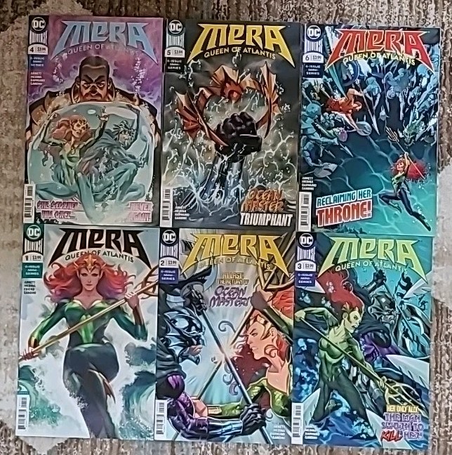 Mera: Queen of Atlantis #1-6 Complete Series DC Comics 2018 Nicola Scott NM/M