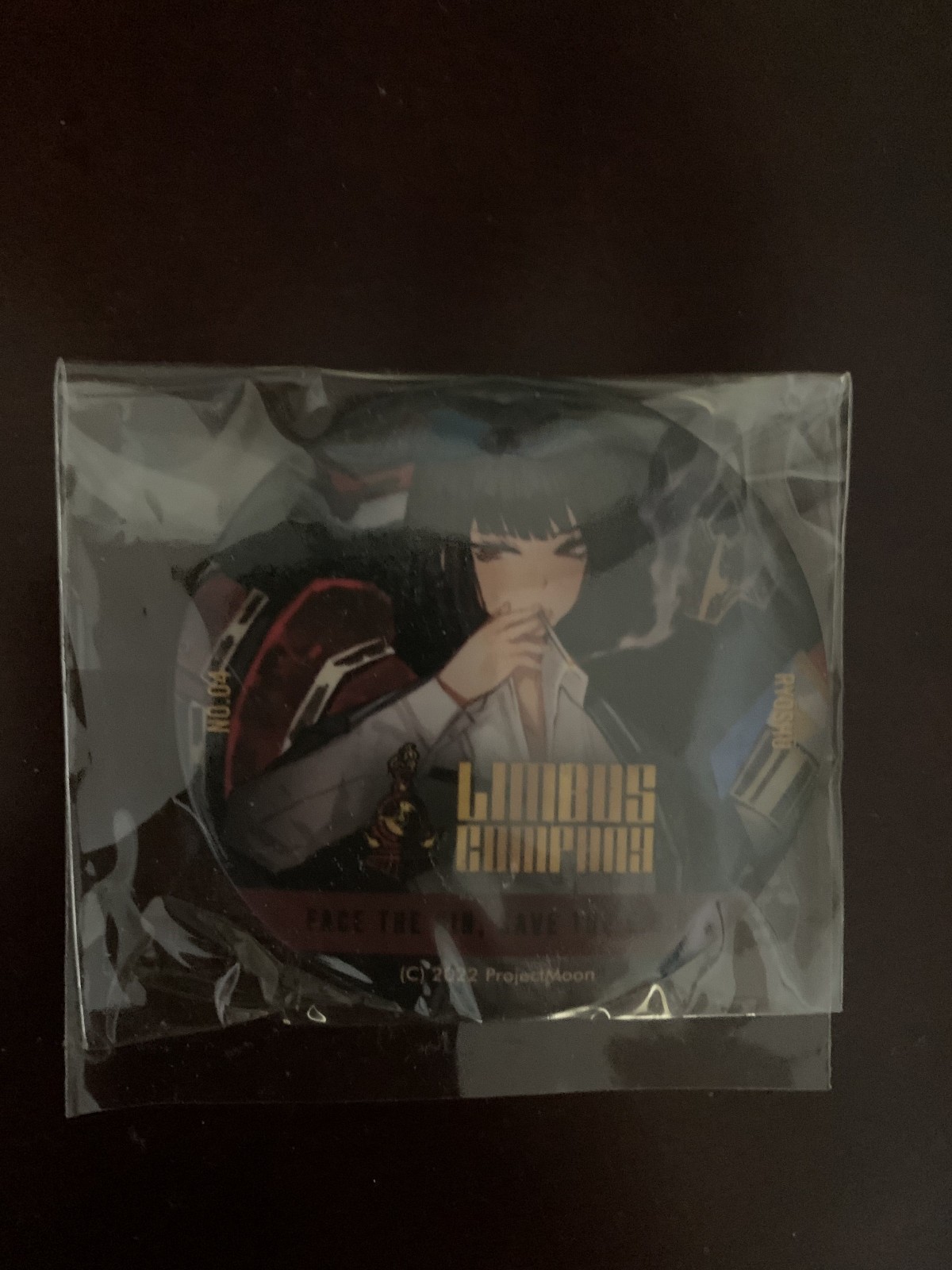 [NEW] RARE 2022 Ryoshu Limbus Company Pin Can Badge HamHamPangPang Project Moon