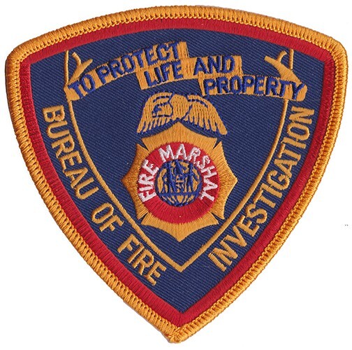New York City Fire Marshal Investigation Fire Patch NEW ..