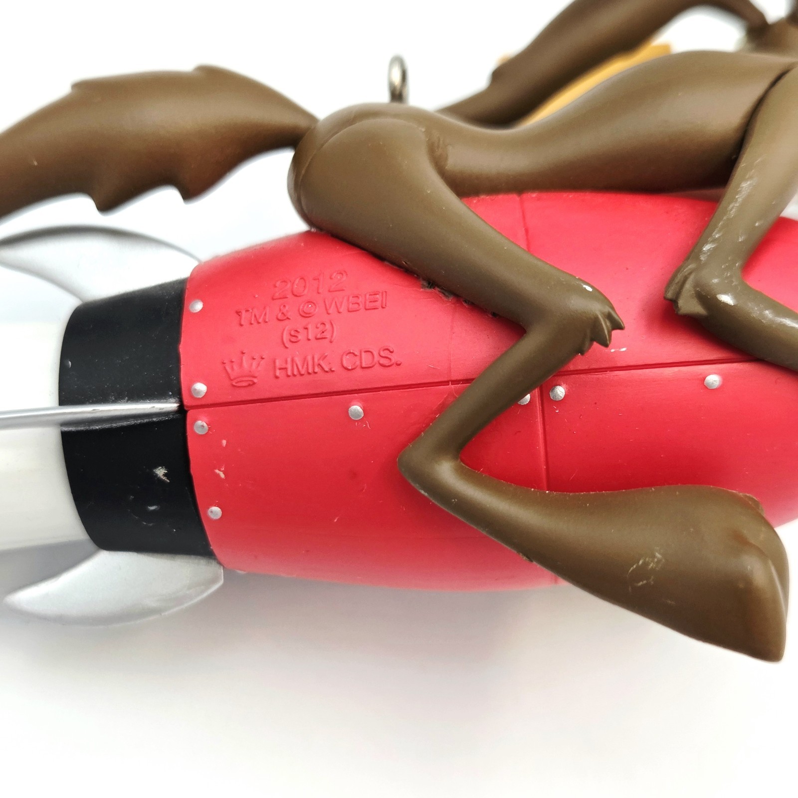 Hallmark 2012 Wiley Wile E Coyote Rides Again Yikes Rocket Looney Tunes Ornament
