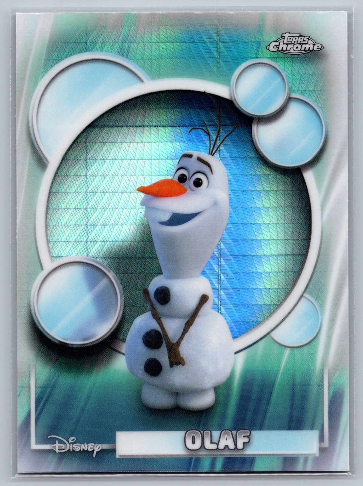 2026 Topps Chrome Disney Frozen Olaf Prism Refractor #170