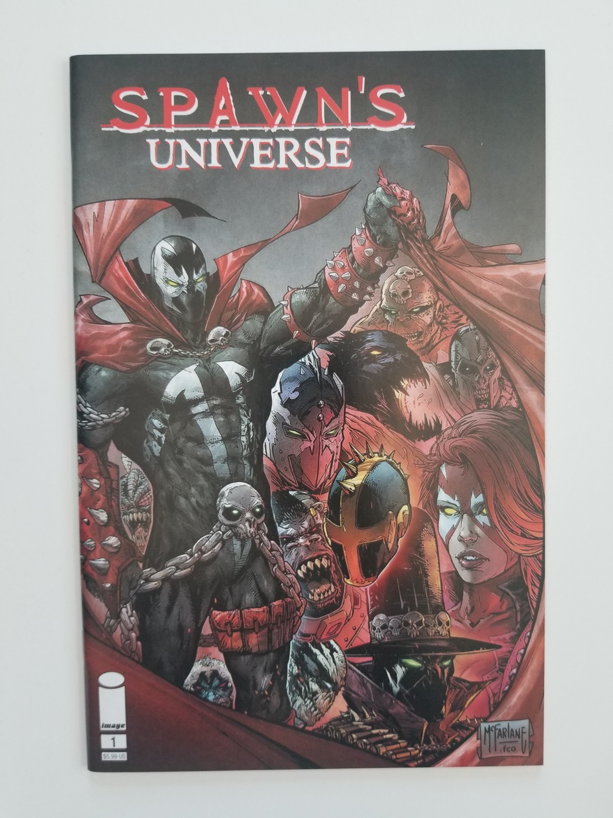 Spawn’s Universe #1 (2021 Image Comics) NM- Todd McFarlane Variant F