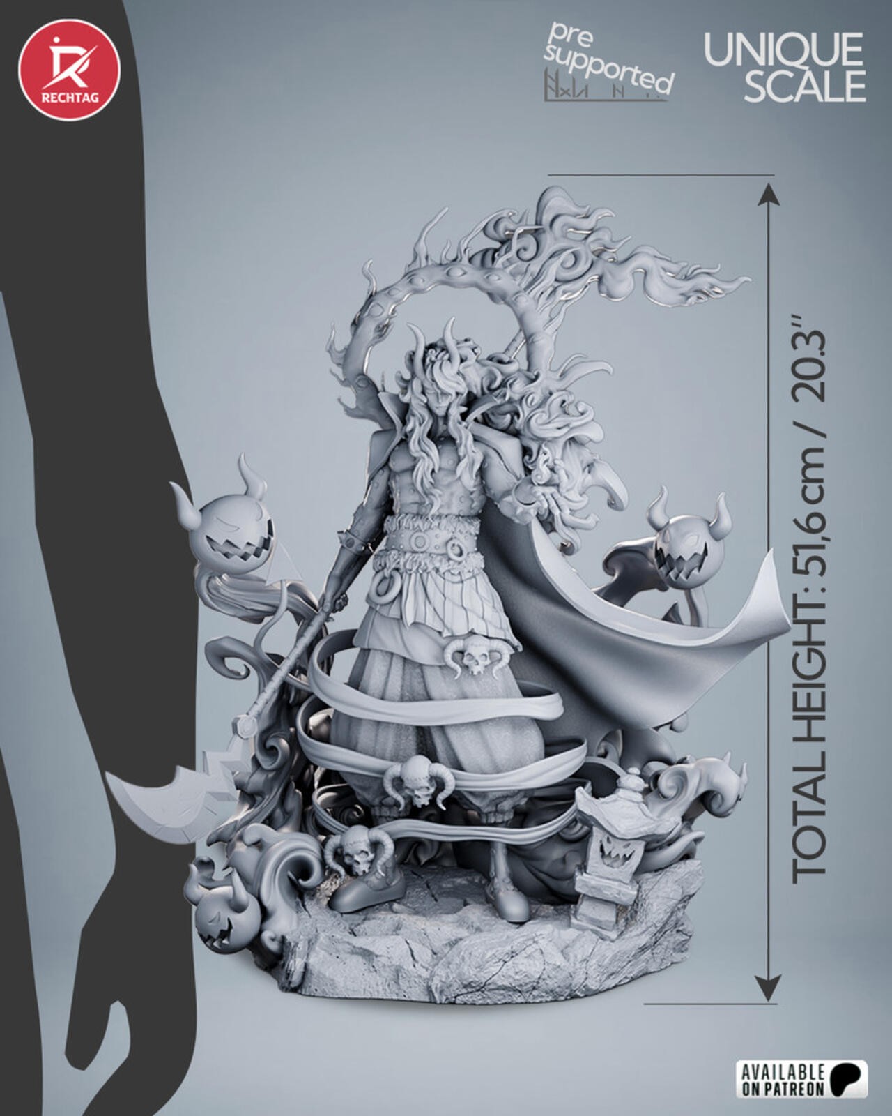 1:8 Nerona Imu Sovereign Throne One Piece UNPAINTED High Quality Garage Kit