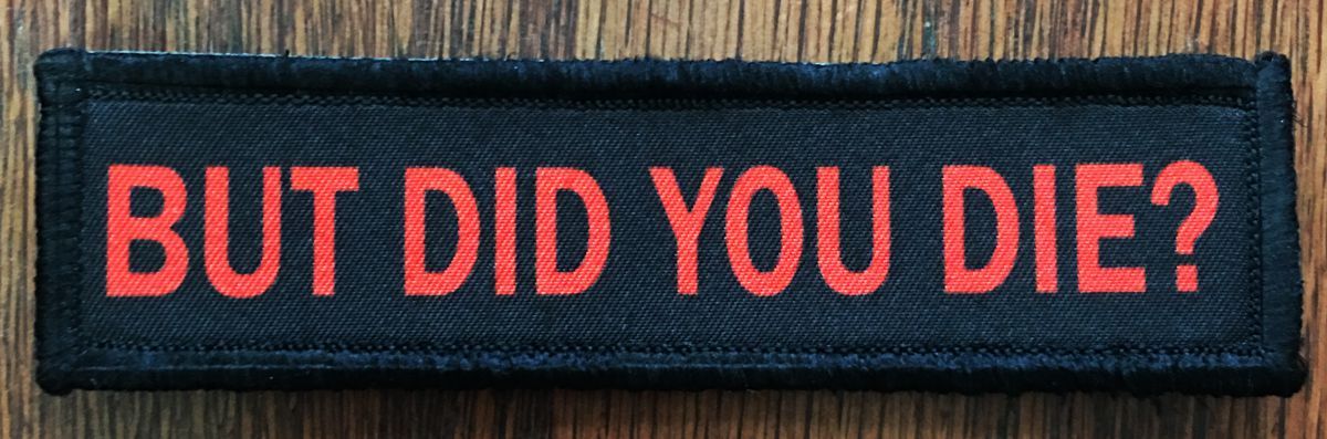 Subdued Major League Medic Morale Patch Tactical Military Army Hook Badge USA
