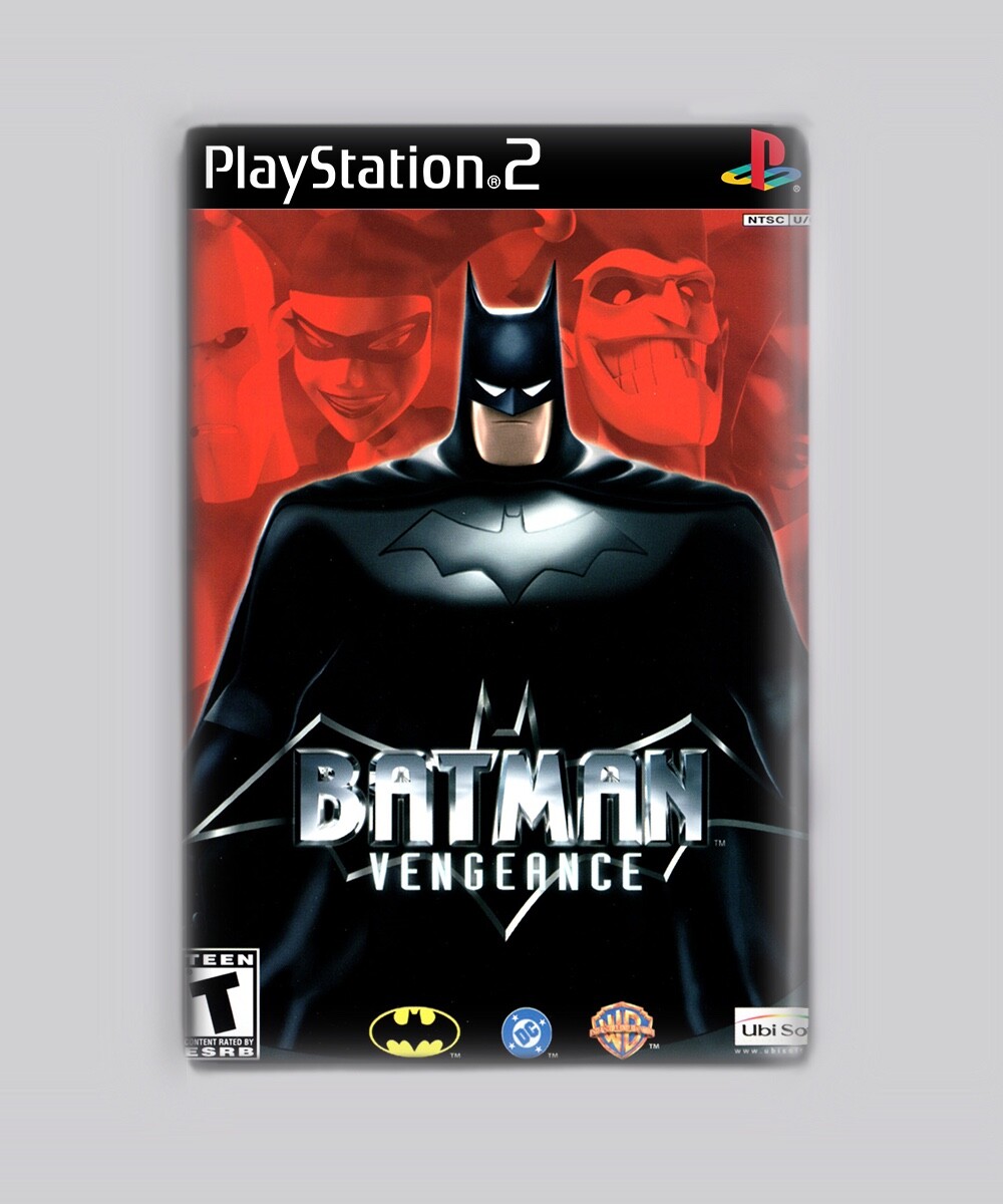 BATMAN – VENGEANCE / PS2 – 2″x3″ FRIDGE MAGNET (playstation 2 retro